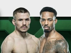 UFC London: All-British clash between Nathaniel Wood and Lerone Murphy made official 