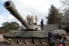 Britain considering sending tanks to Ukraine to help fight Russia