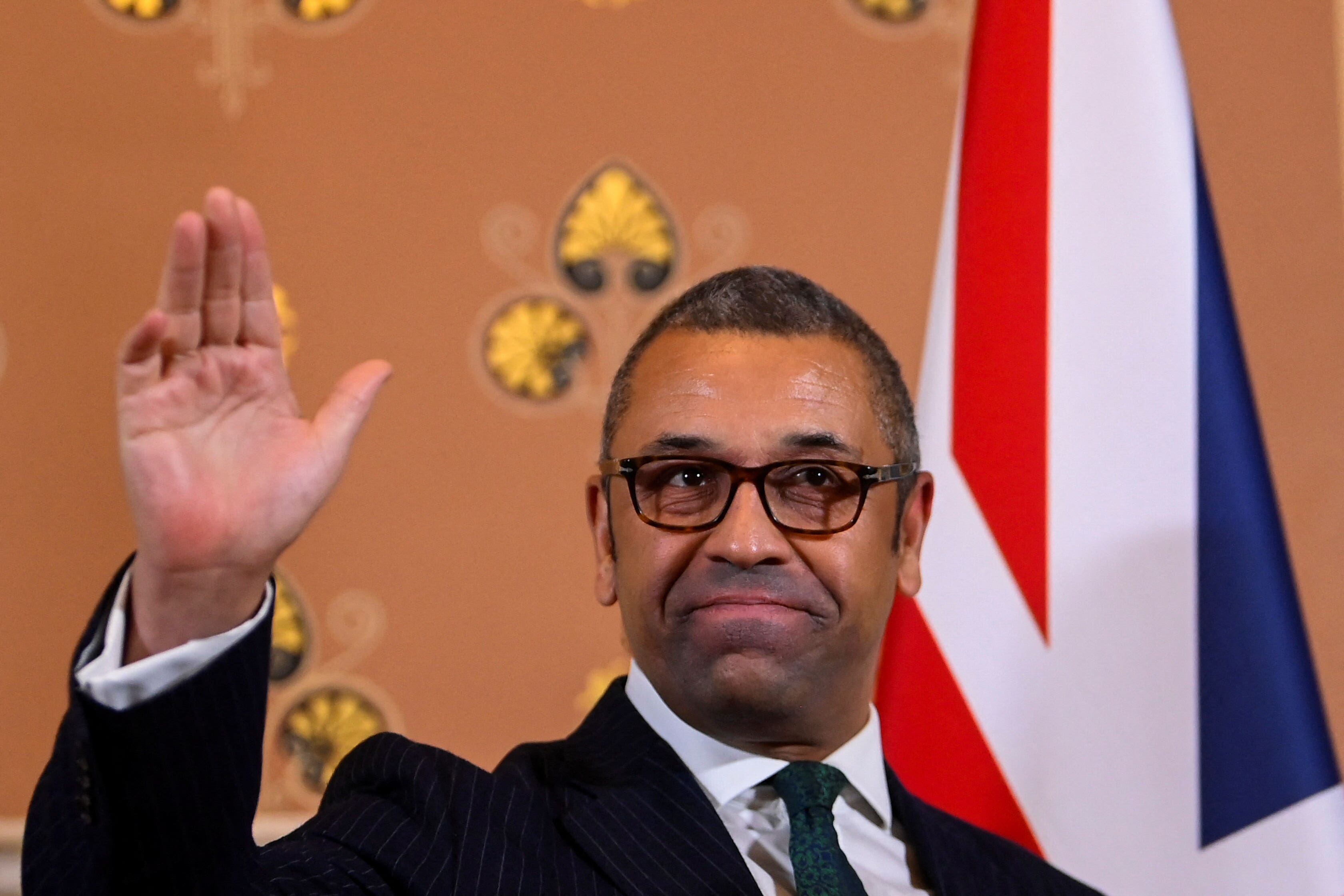 Foreign secretary James Cleverly