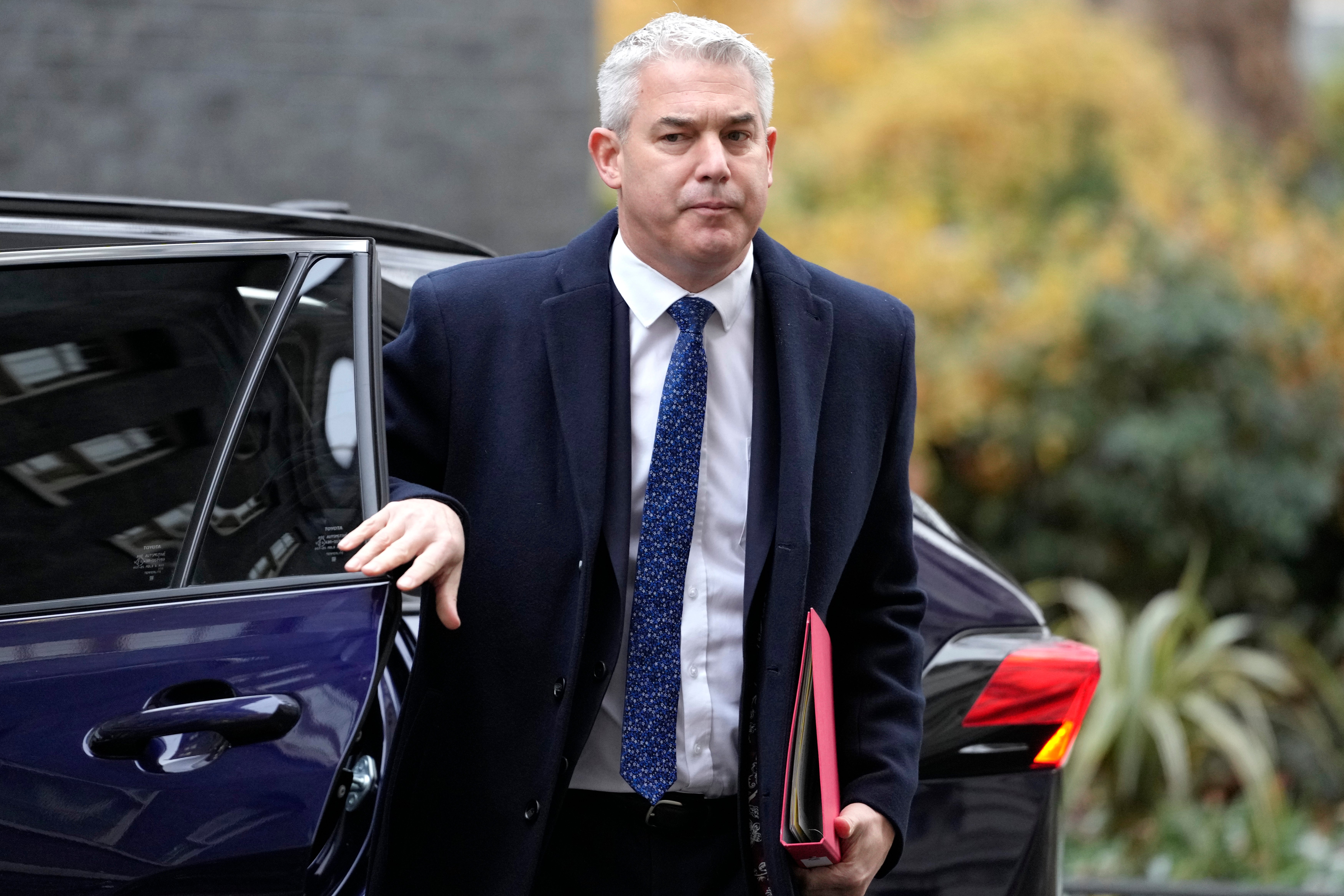 Health secretary Steve Barclay