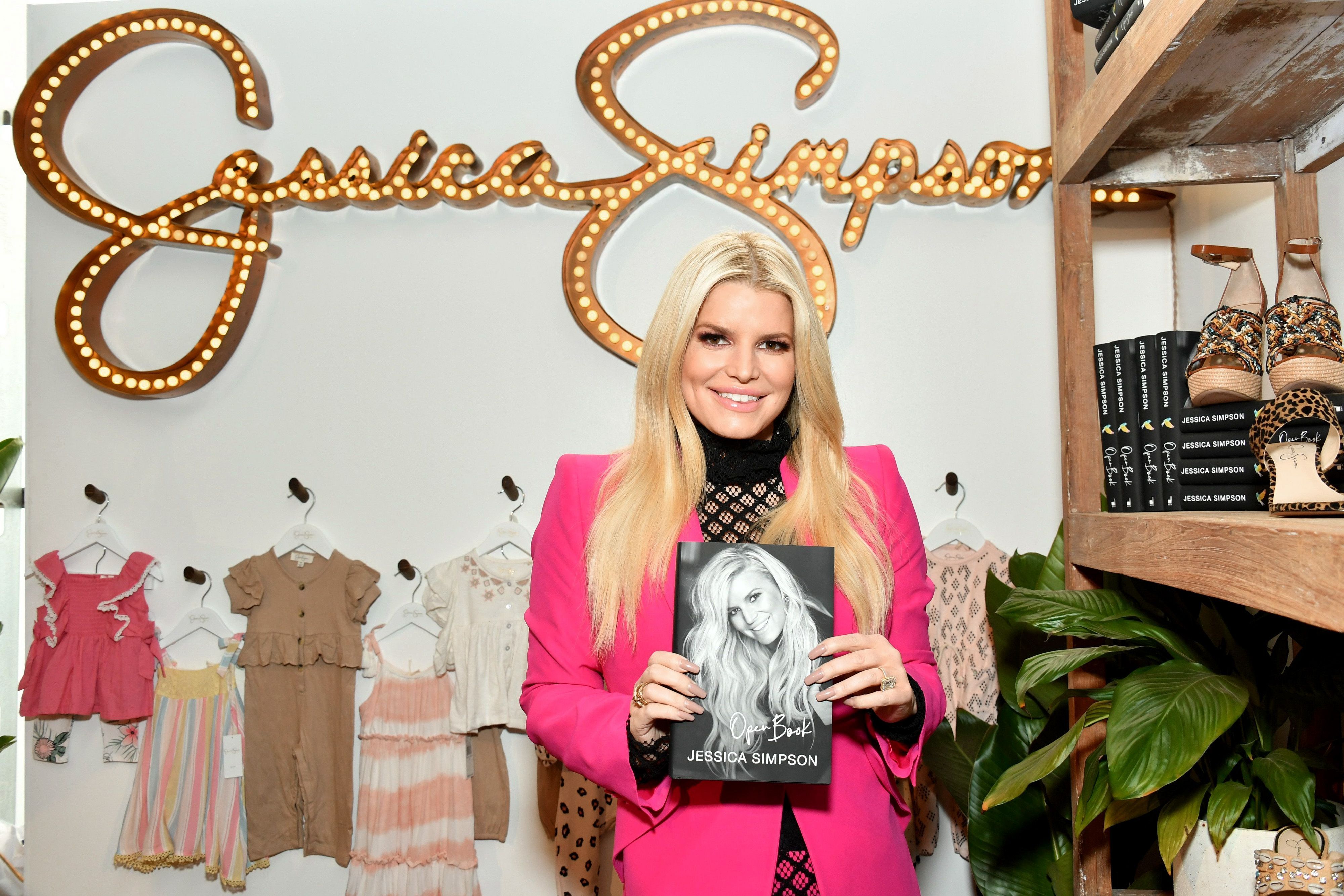 Lawrence said she hoped to one day meet Jessica Simpson (pictured) too