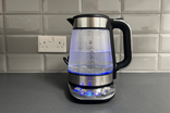 Cookworks variable temperature glass kettle