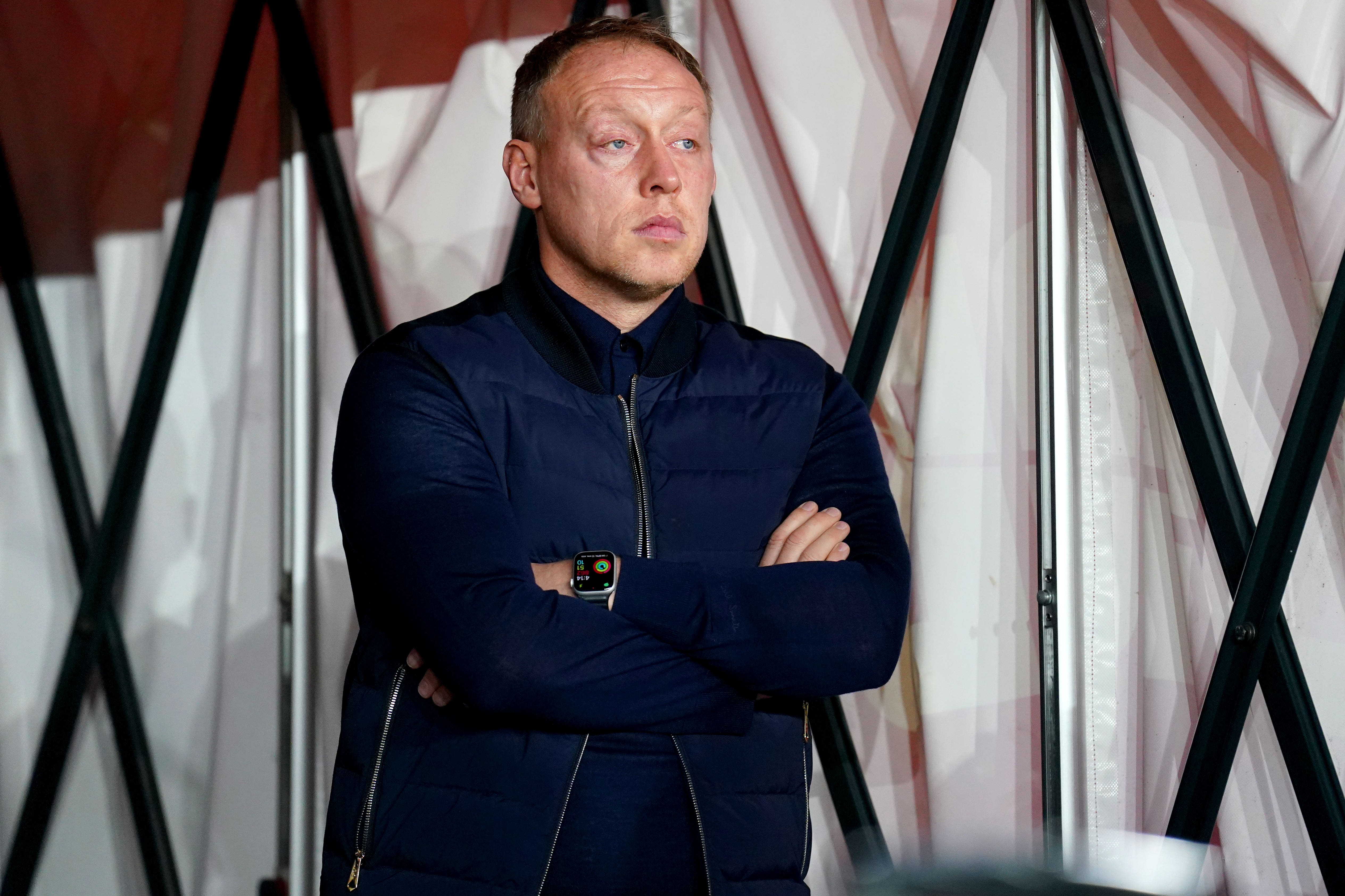 Nottingham Forest boss Steve Cooper saw his side lose 4-1 at Blackpool on Saturday (Mike Egerton/PA).