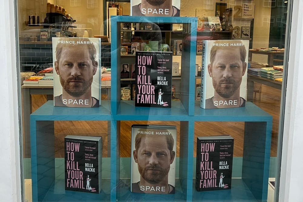 Bert’s Books window display (Bert’s Books)