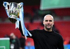 Carabao Cup record won’t ‘change life’ for Pep Guardiola as Man City chase fifth win in six years