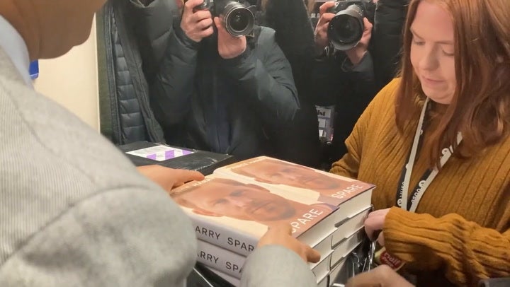Spare: Prince Harry’s book marked down to half price on day of release