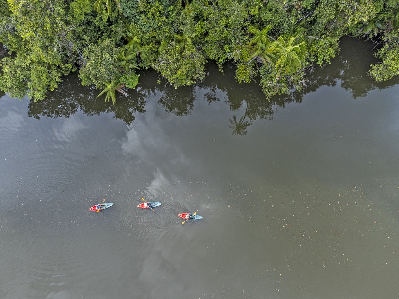 Cardamom Tented Camp tours along the Prek Tachan river