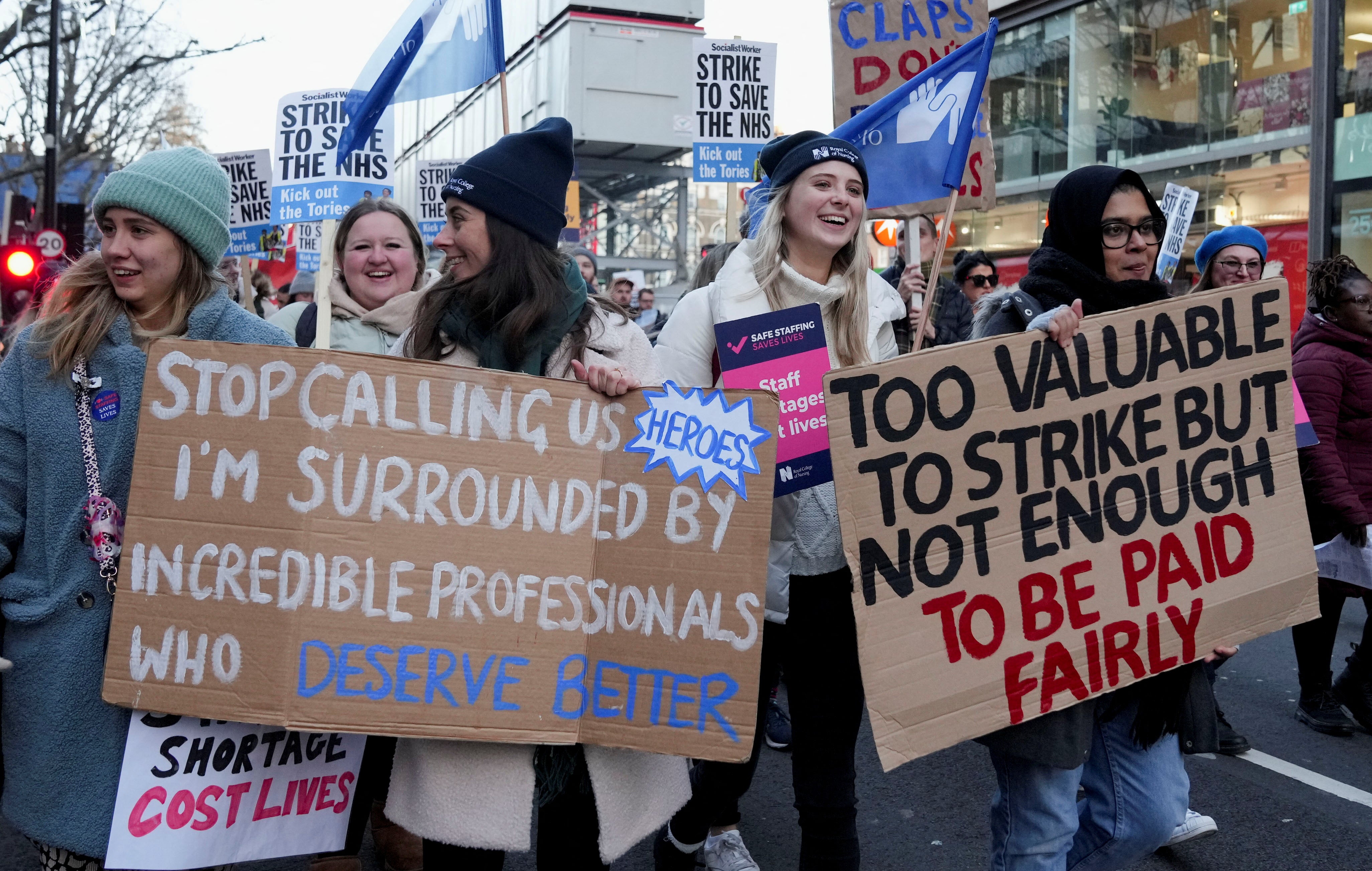 Unions want to harness the power of public pressure as they consider how to escalate industrial action