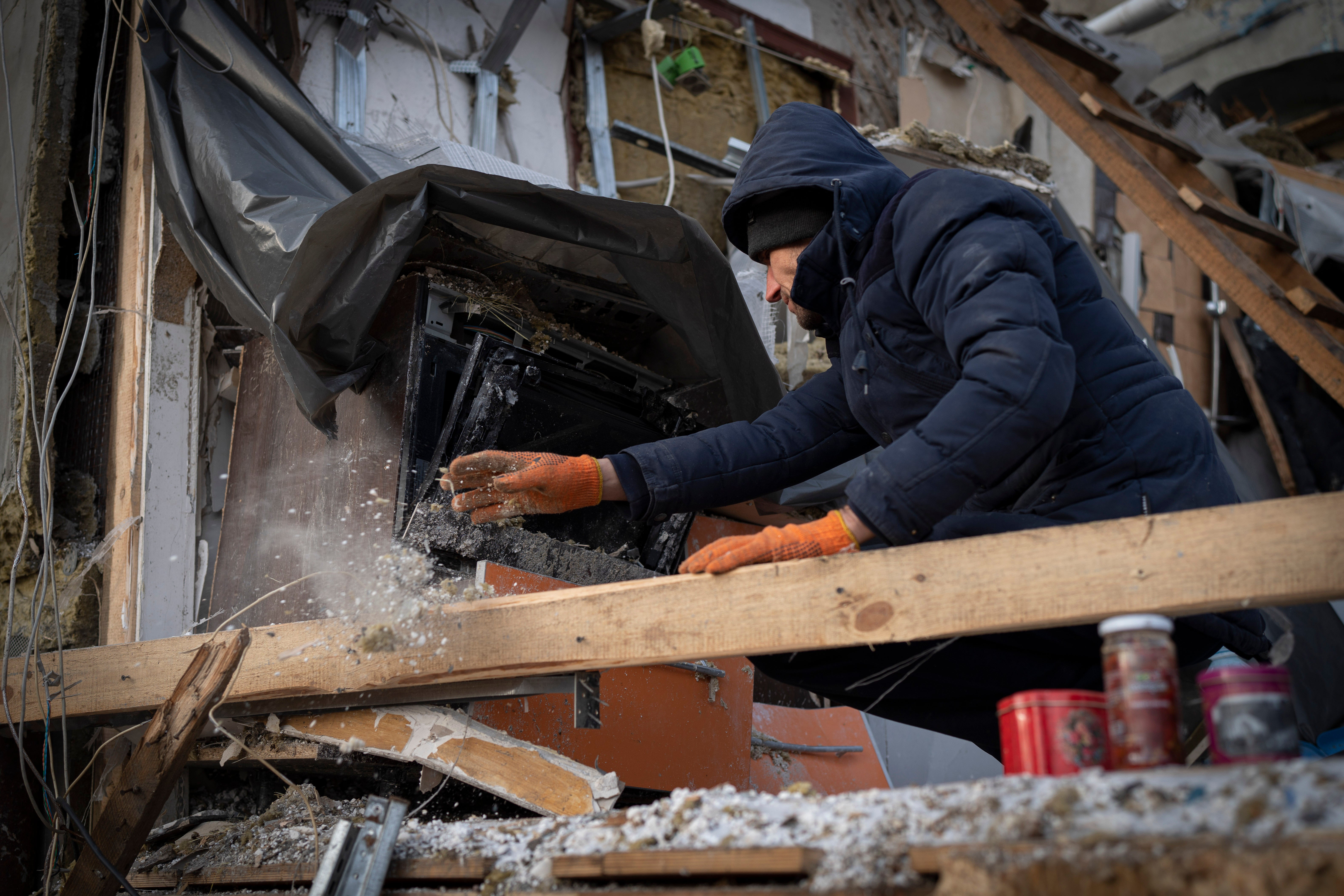 Russia Ukraine War House