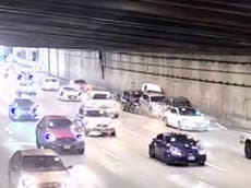 Tesla on self-driving mode causes eight-car pileup on San Francisco’s Bay Bridge in wild video