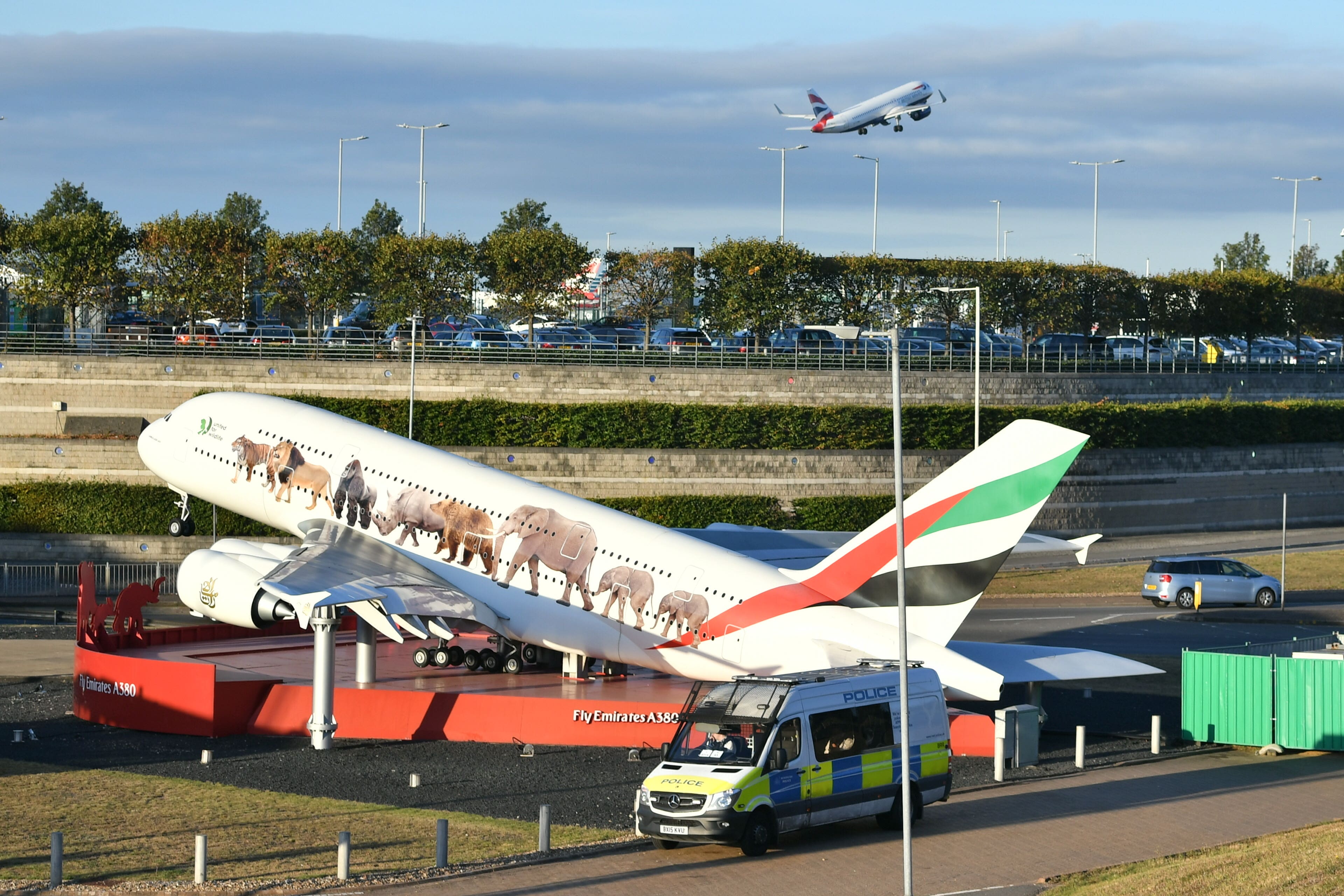 Counter-terrorism police are investigating after Border Force officers seized material contaminated with uranium at Heathrow (Dominic Lipinski/PA)