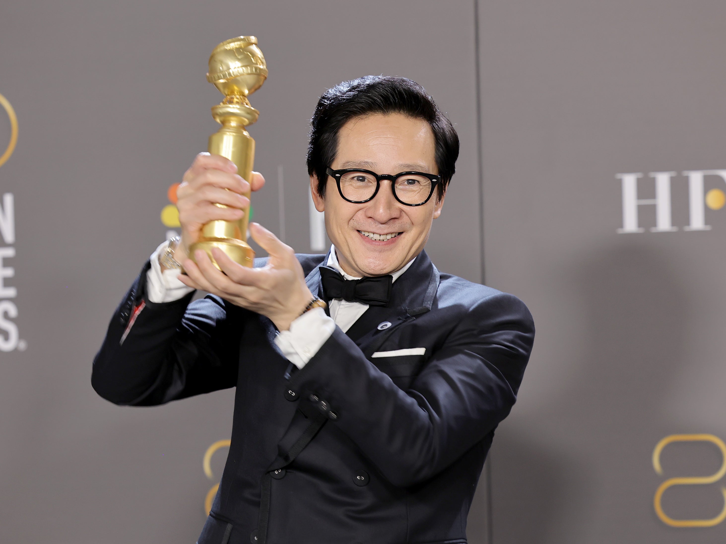 Ke Huy Quan won the Golden Globe for Best Supporting Actor