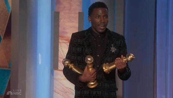 Golden Globes host Jerrod Carmichael mocks Tom Cruise with scientology joke