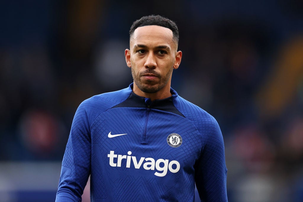 Pierre-Emerick Aubameyang is struggling at Chelsea