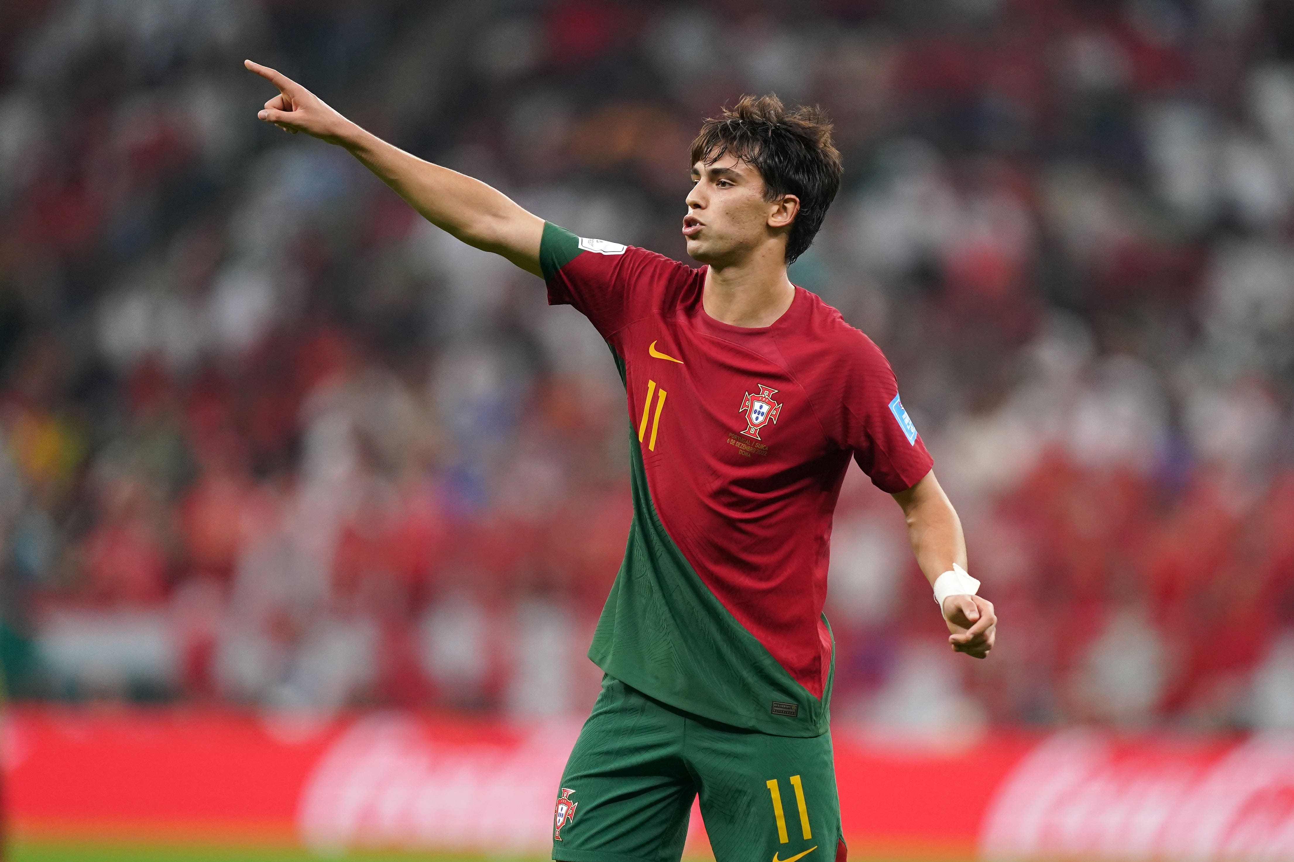 Joao Felix has extended his contract at Atletico Madrid and will spend the rest of the campaign at Stamford Bridge (Mike Egerton/PA)