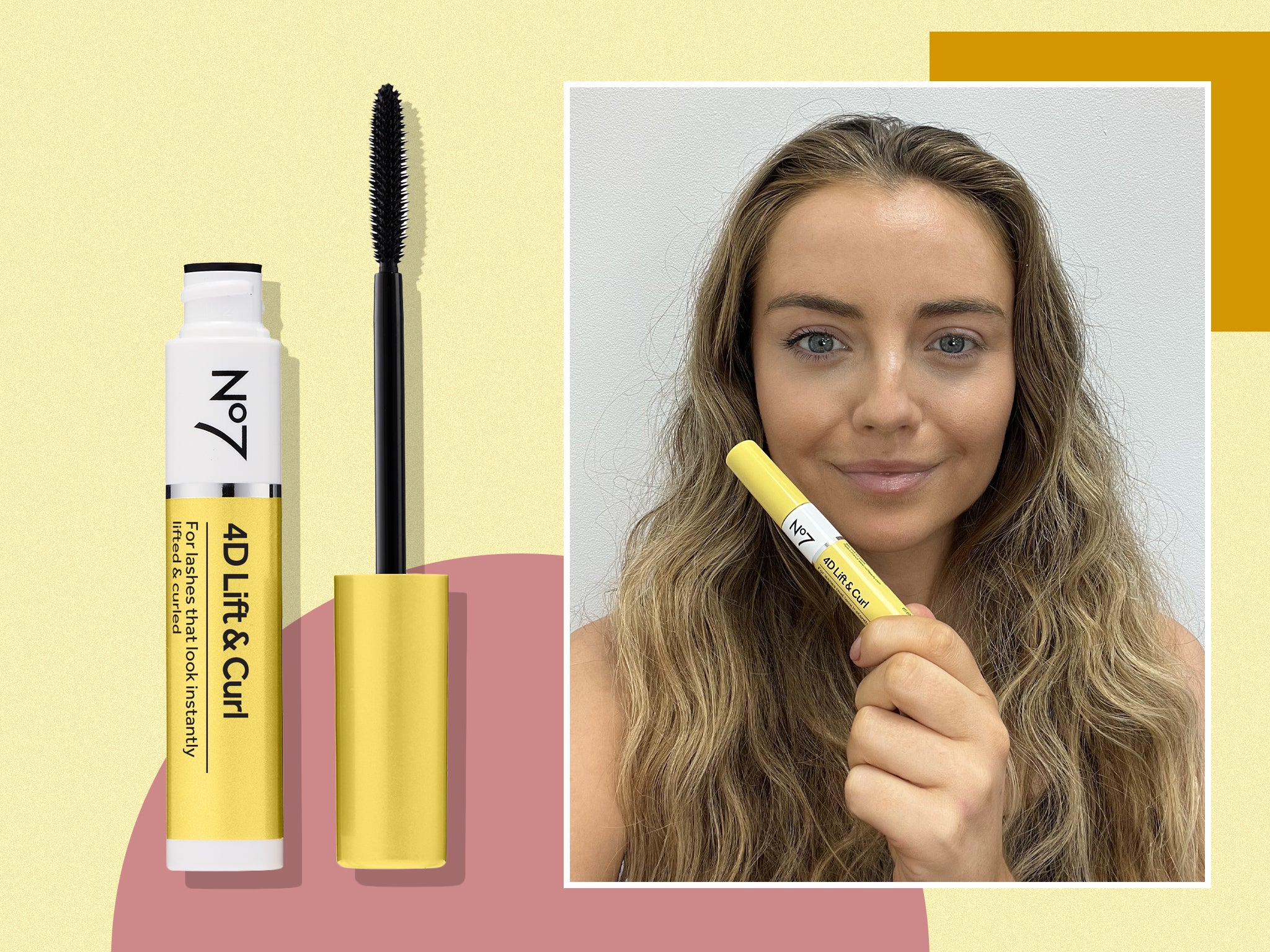 We got a first look at the new No7 4D lift and curl mascara, and it may be our new favourite