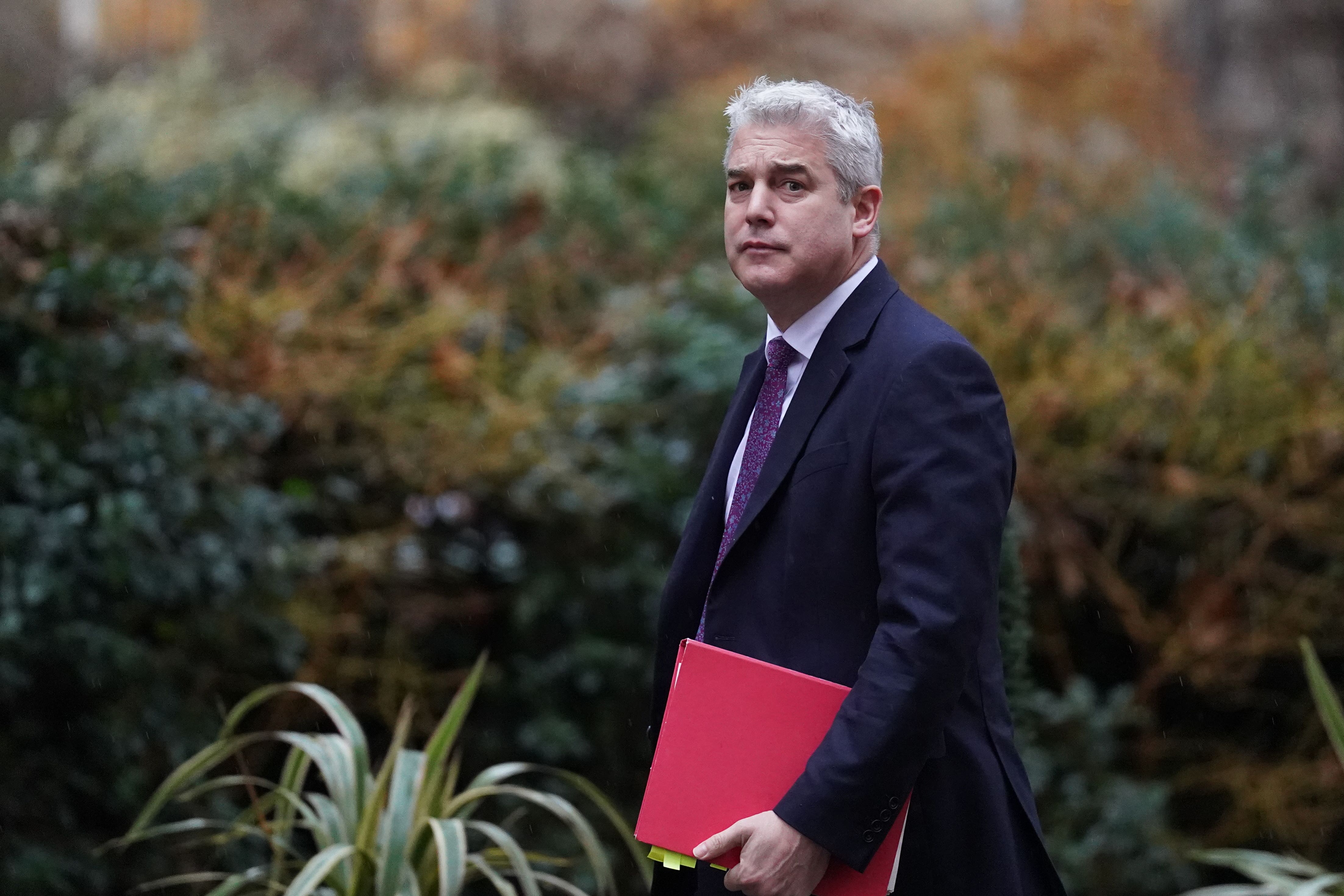 Steve Barclay will meet health union leaders on Thursday (Stefan Rousseau/PA)