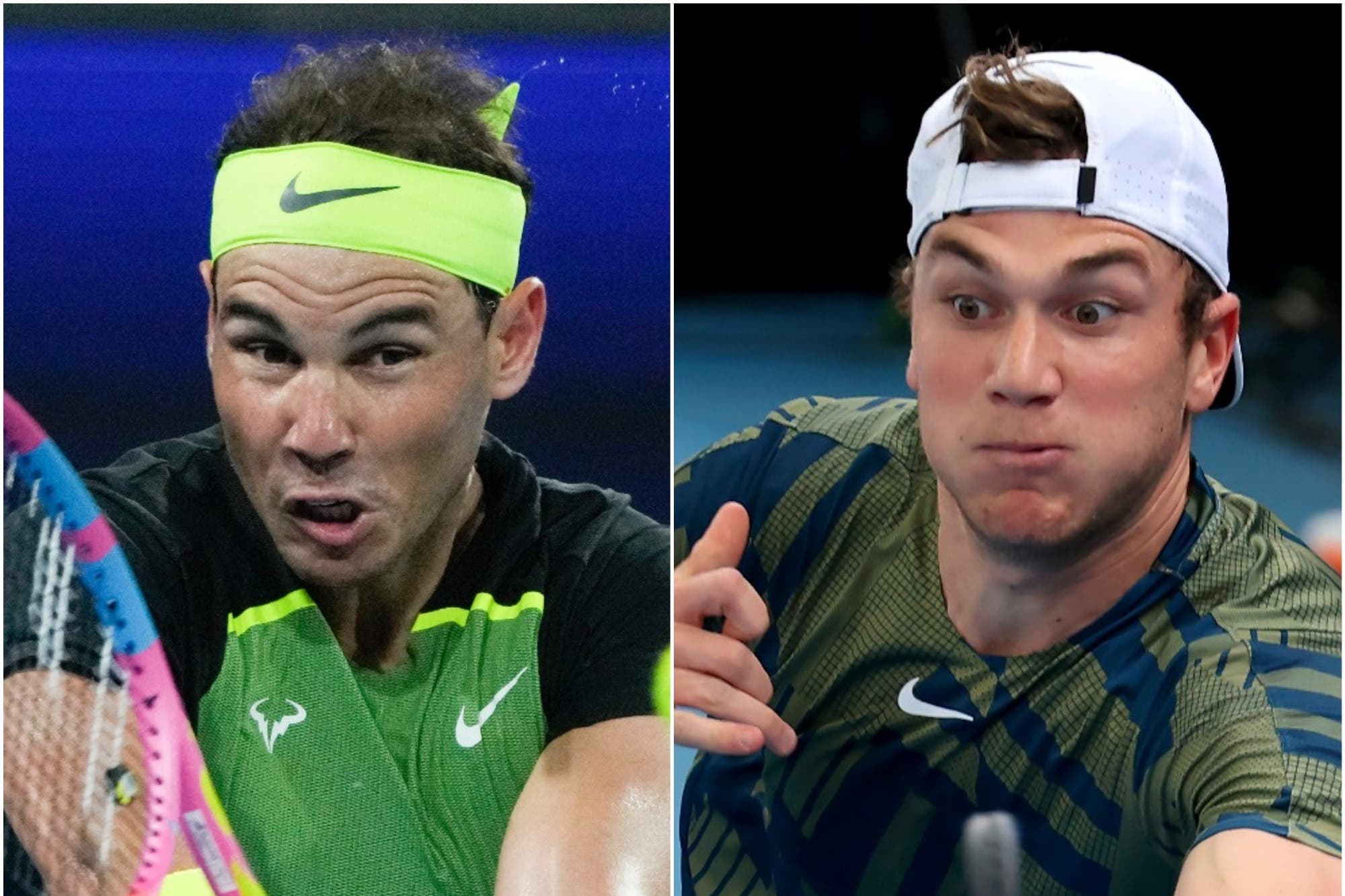 Jack Draper faces a mouthwatering opener against defending champion Rafael Nadal