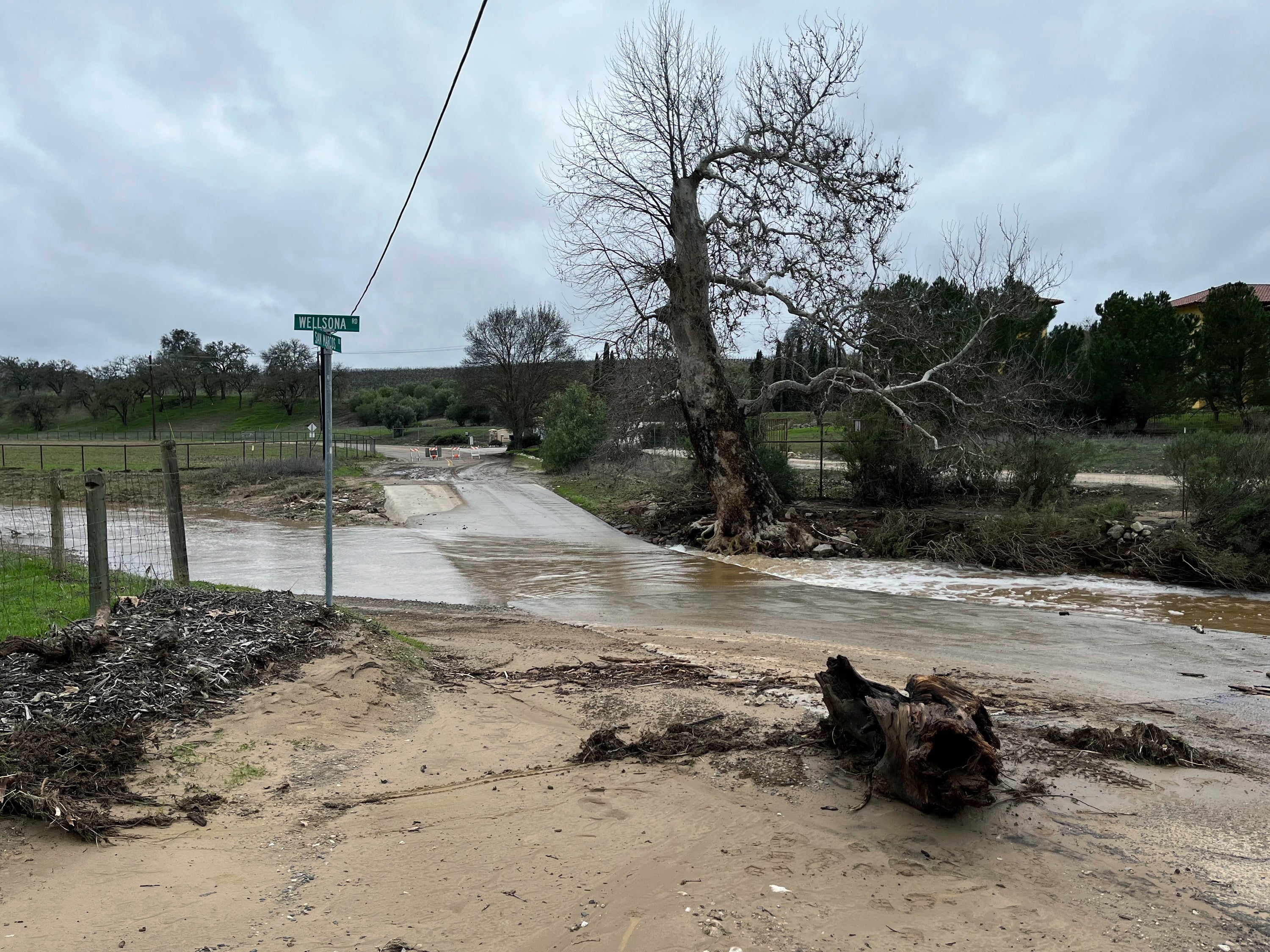 California Storms Missing Boy