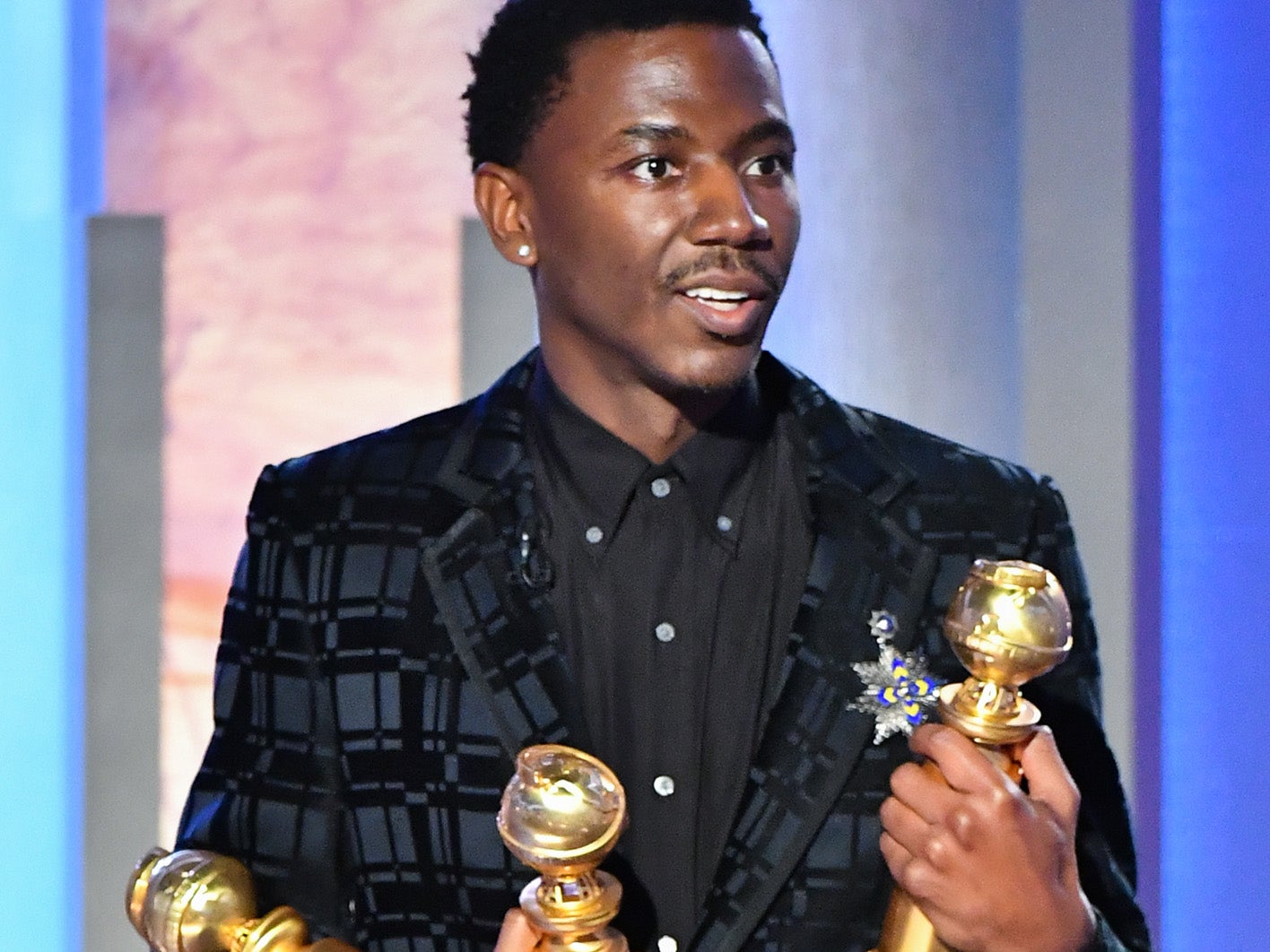 Jerrod Carmichael hosting the Golden Globes