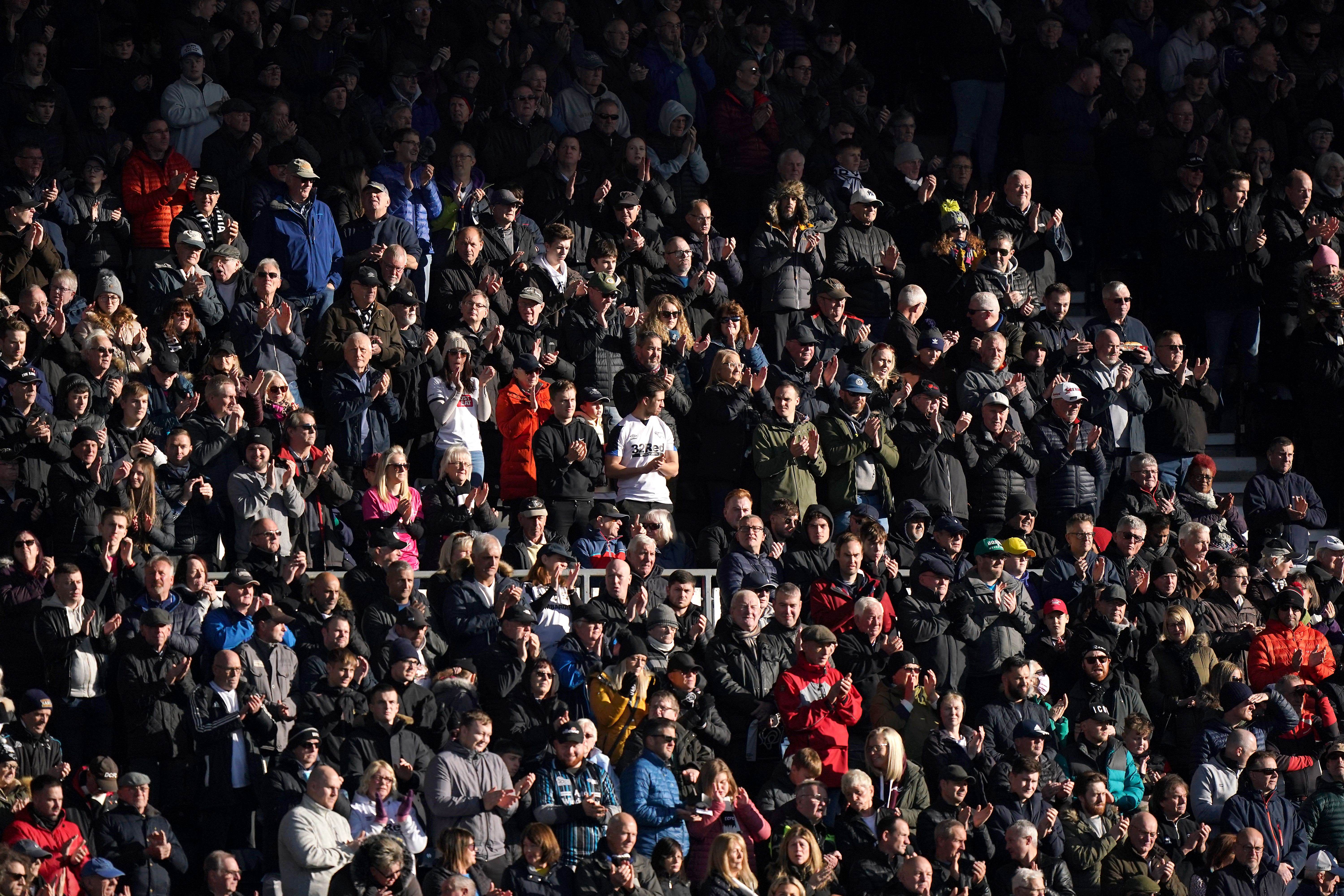 Football banning orders has risen sharply this season (Tim Good/PA)