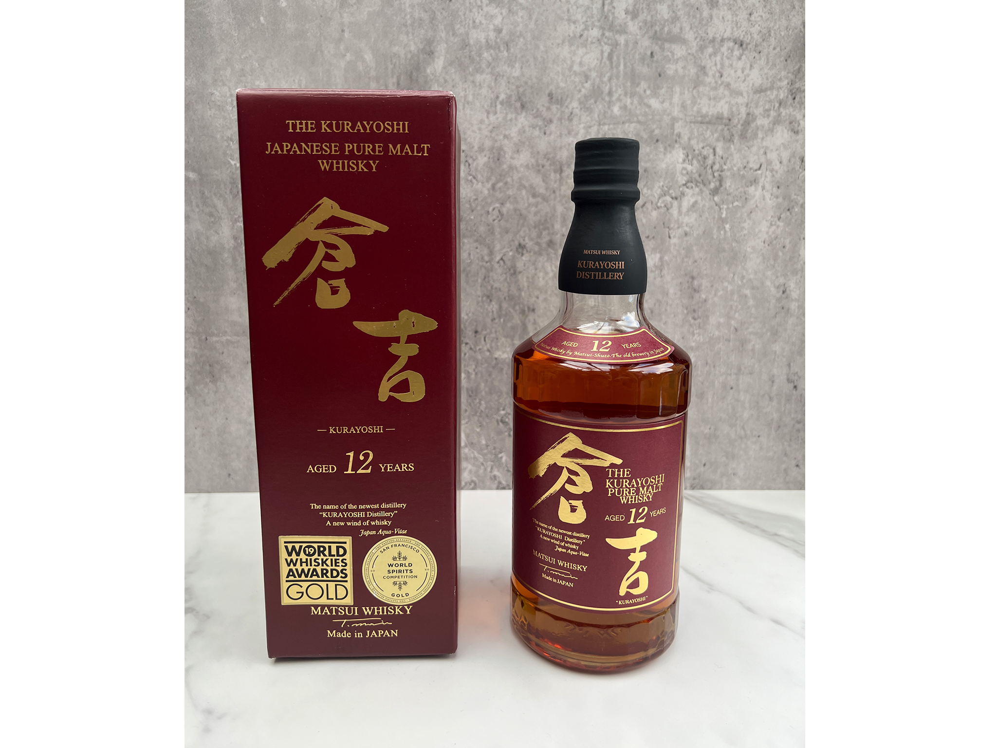 The Kurayoshi Distillery pure malt 12 year old Japanese whisky