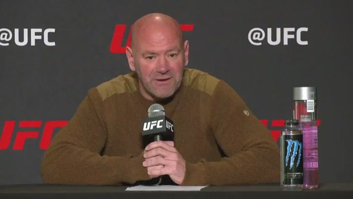 Dana White: UFC president says he has ‘no defence’ for slapping wife