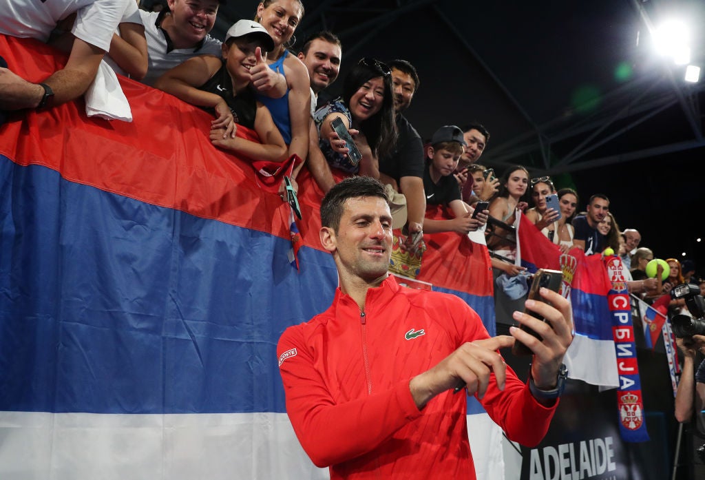 Djokovic is expected to receive a warm welcome when the Australian Open begins