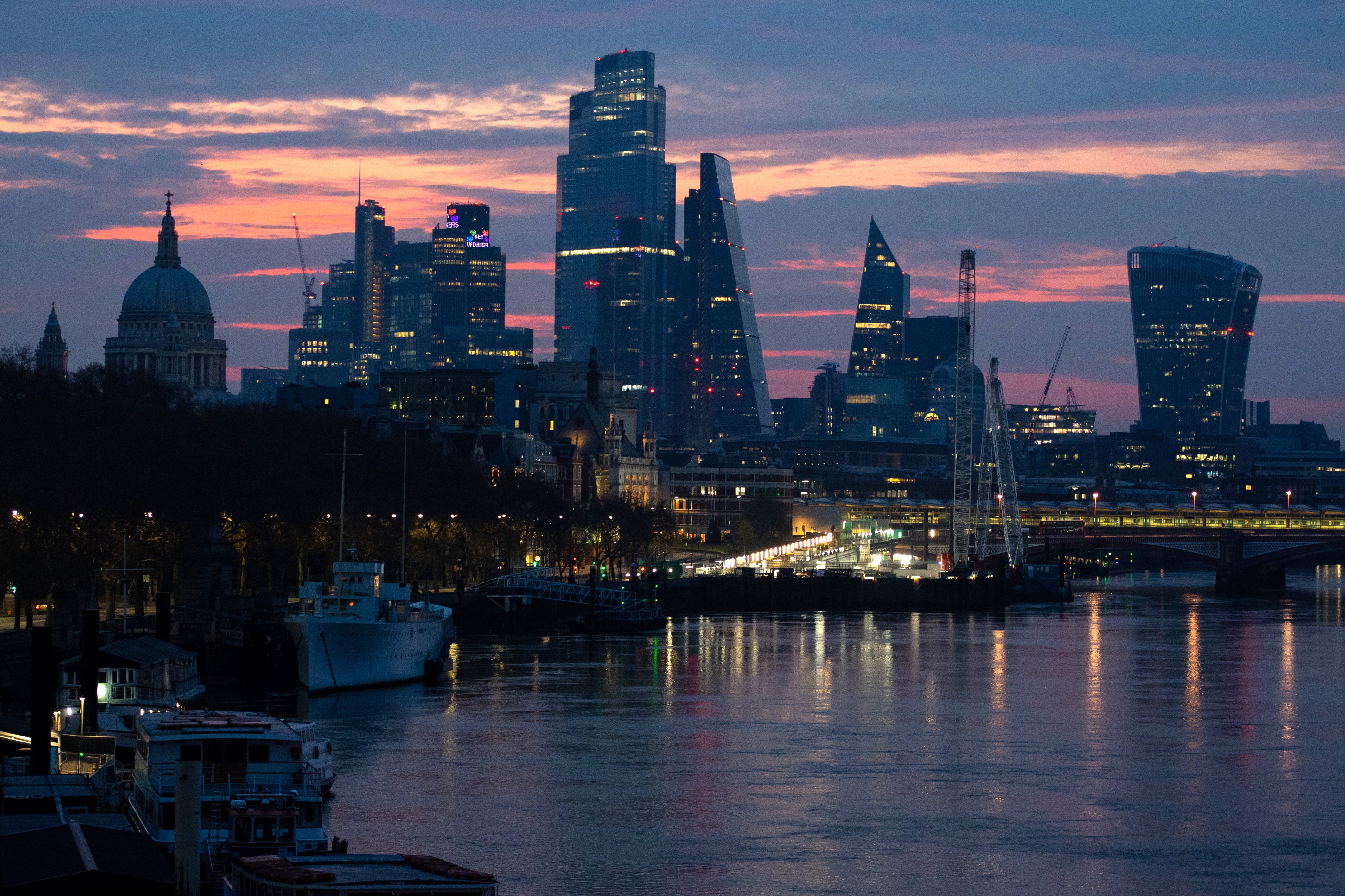 The FTSE 100 has continued to push toward an all-time high after surpassing 7,800 points on Thursday for the first time since May 2018 (Dominic Lipinski/ PA)