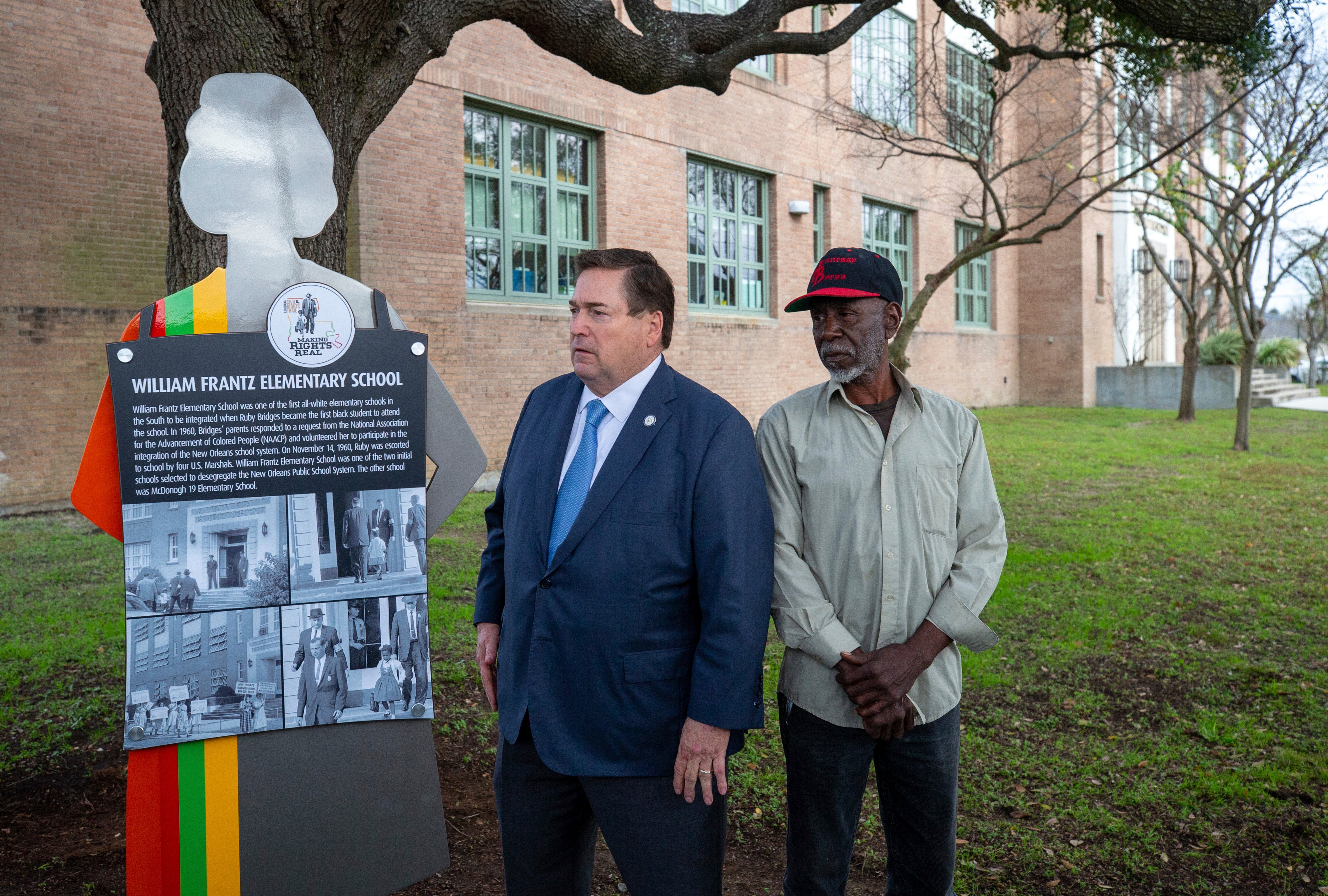 Ruby Bridges School Marker