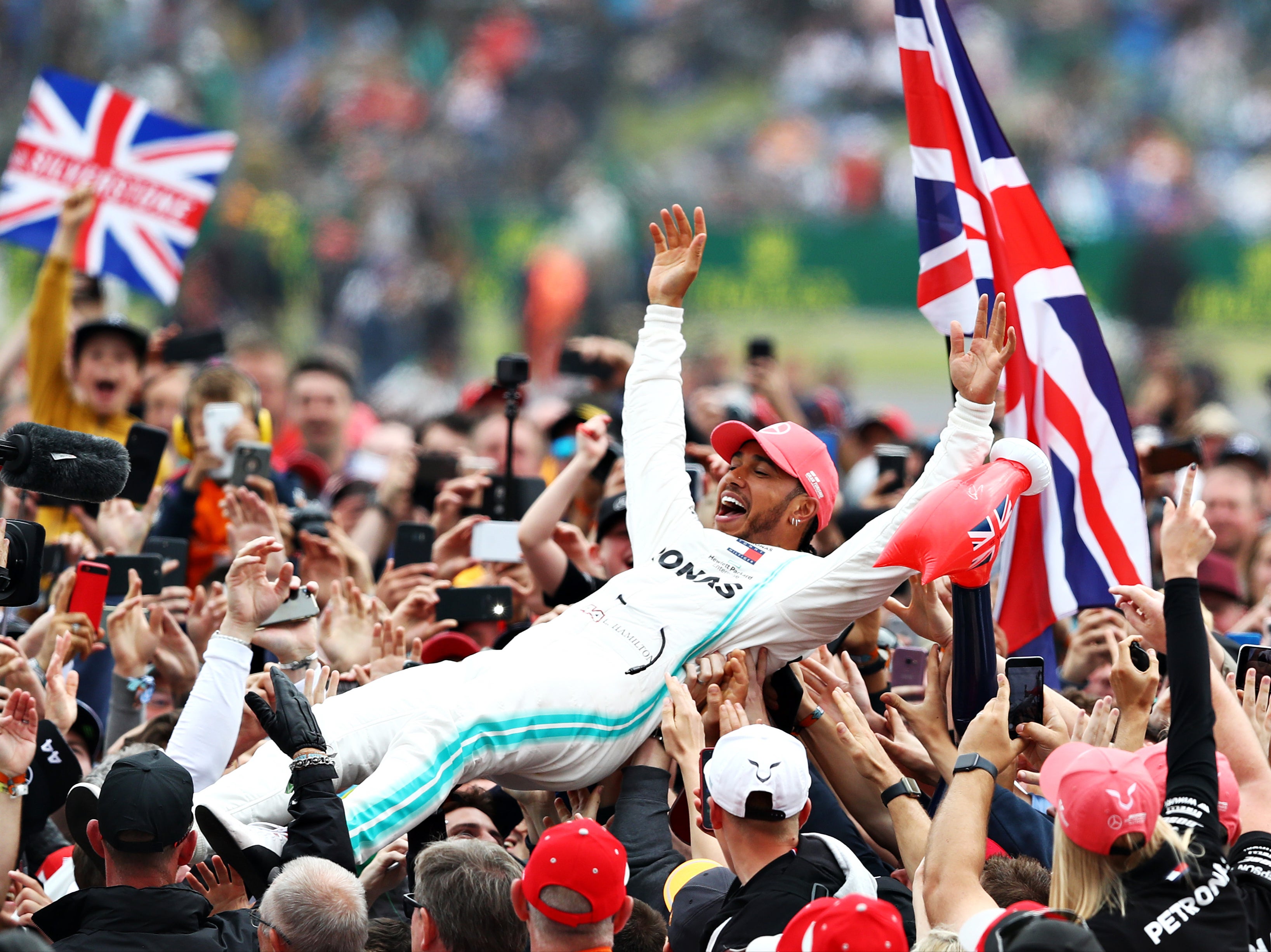 Lewis Hamilton has won eight times at Silverstone