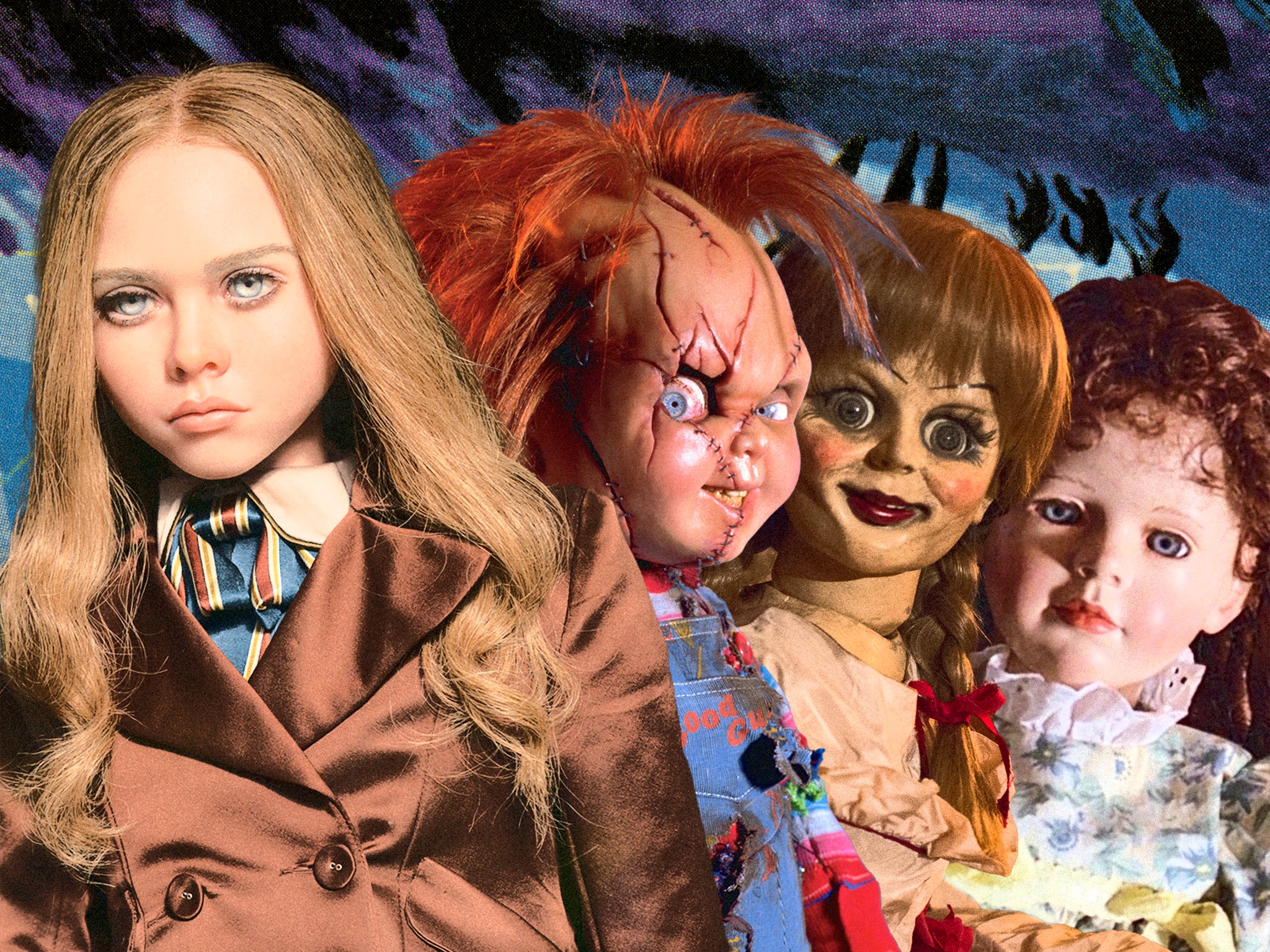 Miniature maniacs: M3GAN, Chucky, Annabelle and Chinga