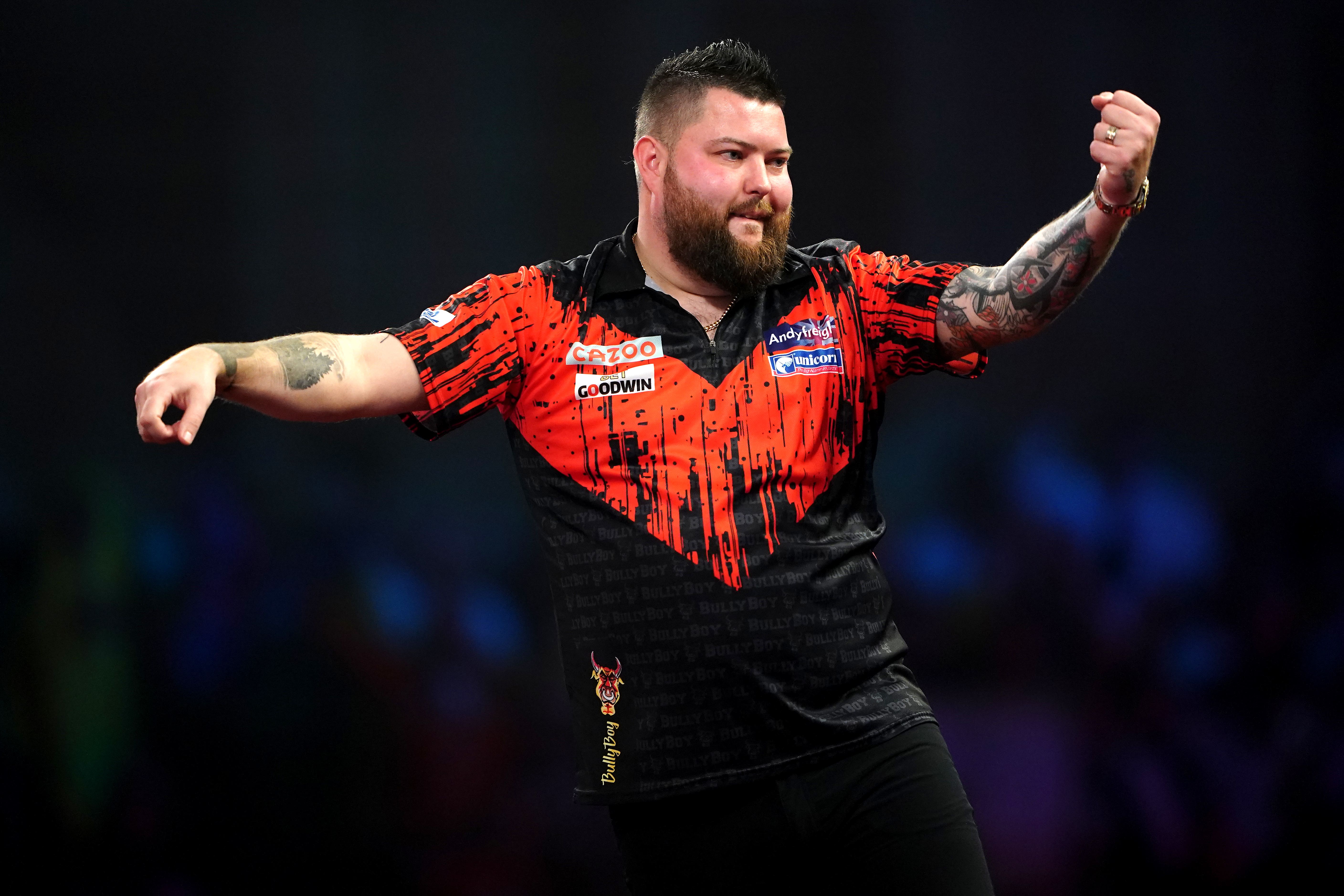 Michael Smith has won the Bahrain Darts Masters (Zac Goodwin/PA)