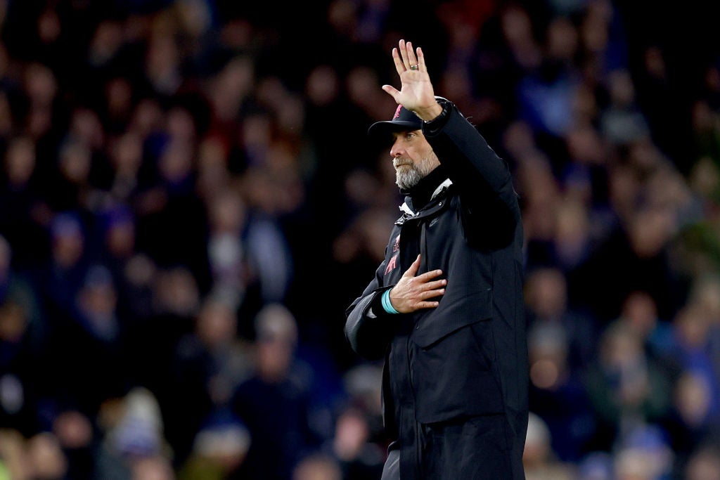 Jurgen Klopp apologises to the away end