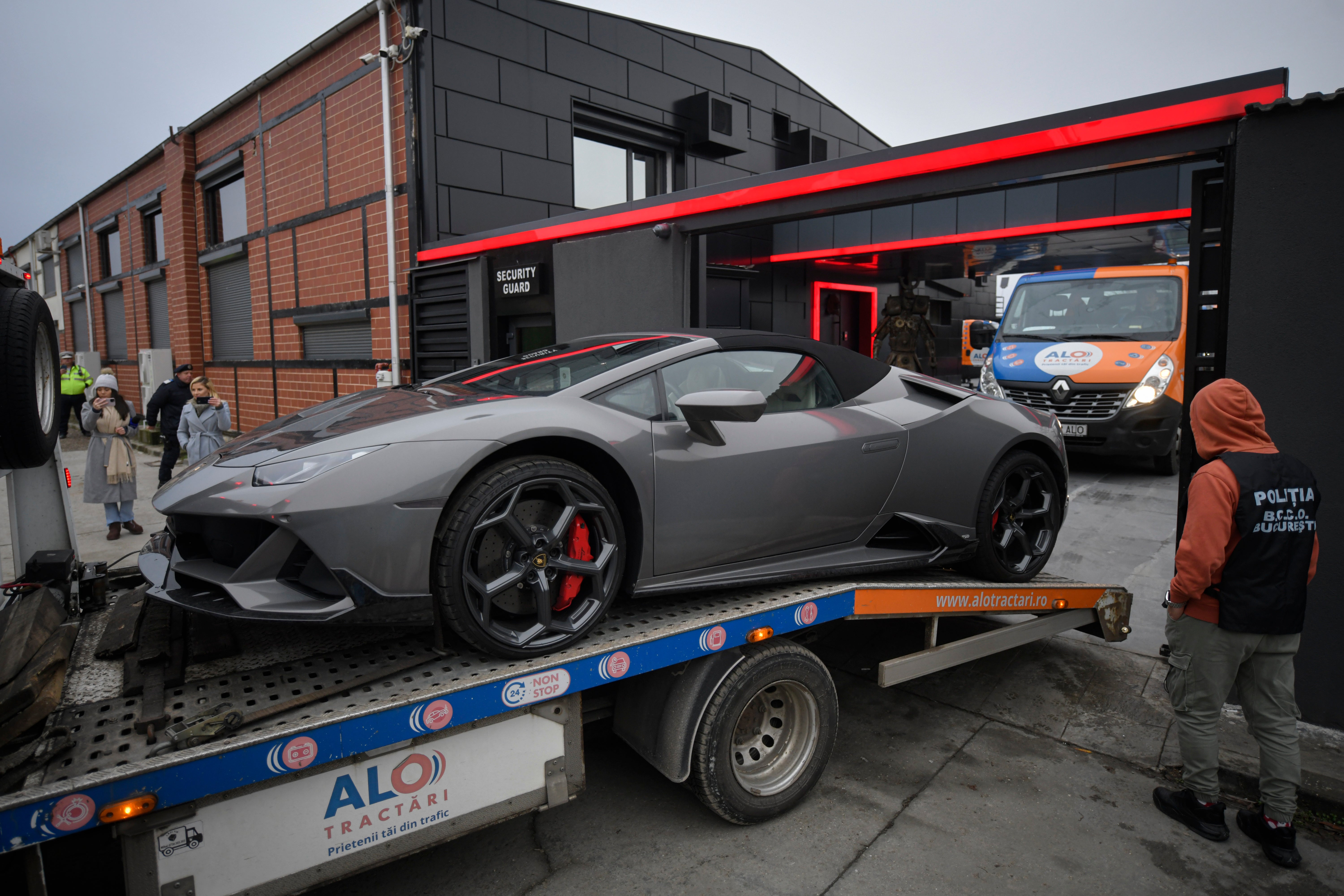 Police seize luxuy cars from Tate’s house on Saturday