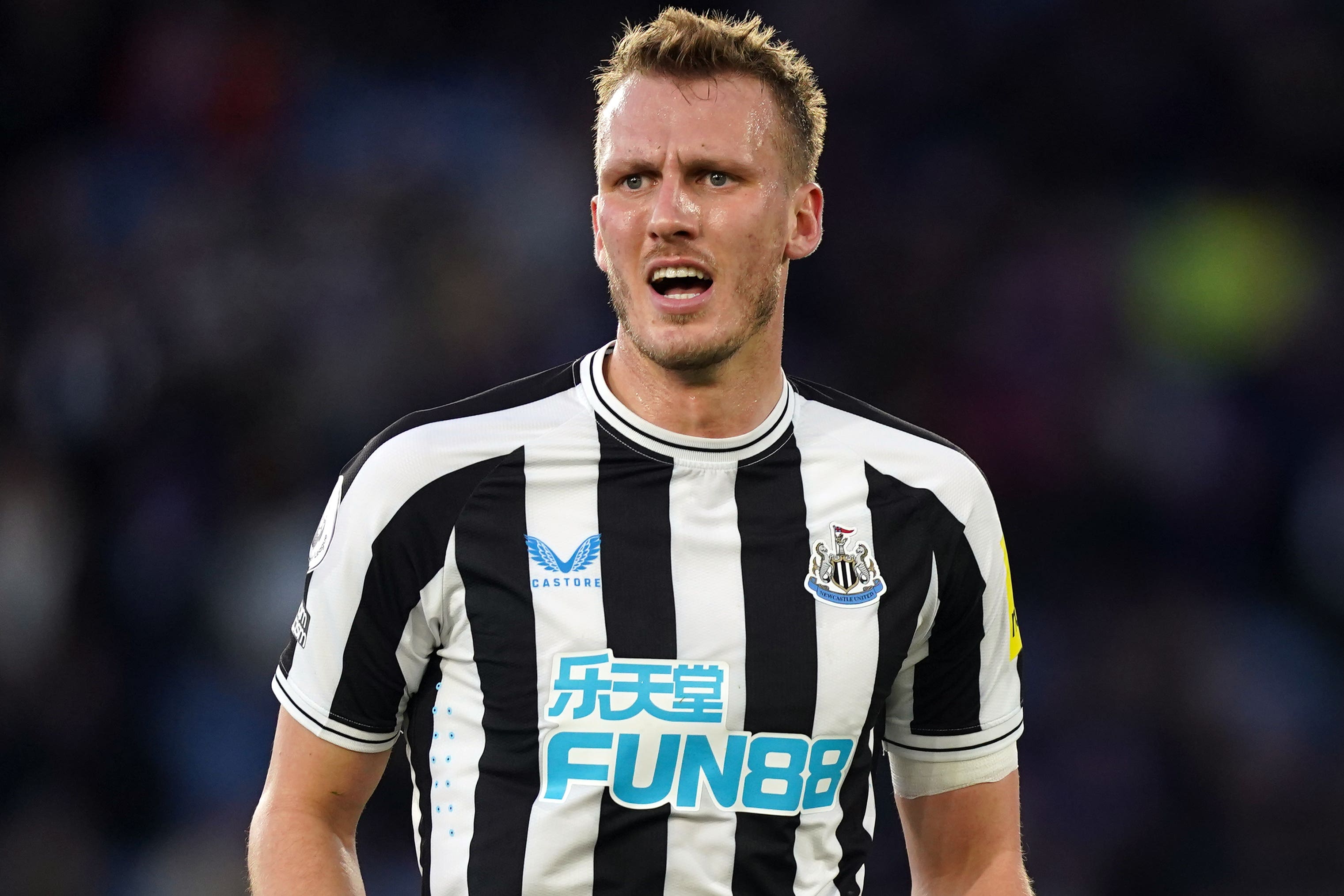 Dan Burn scored against Leicester (Mike Egerton/PA)