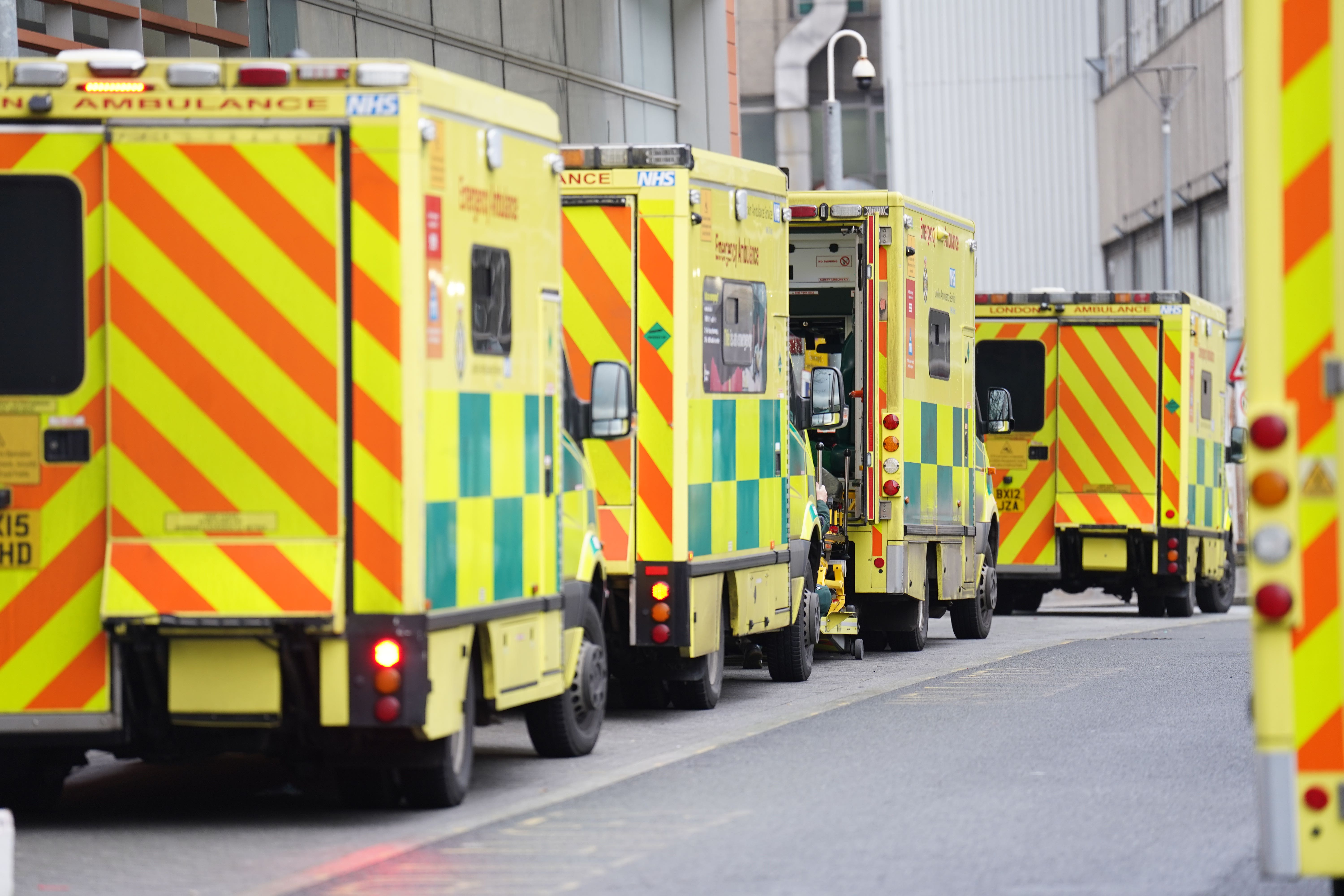 Ambulances (James Manning/PA)