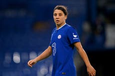 WSL: Emma Hayes full of praise for Chelsea goal-hero Sam Kerr after late equaliser at Arsenal