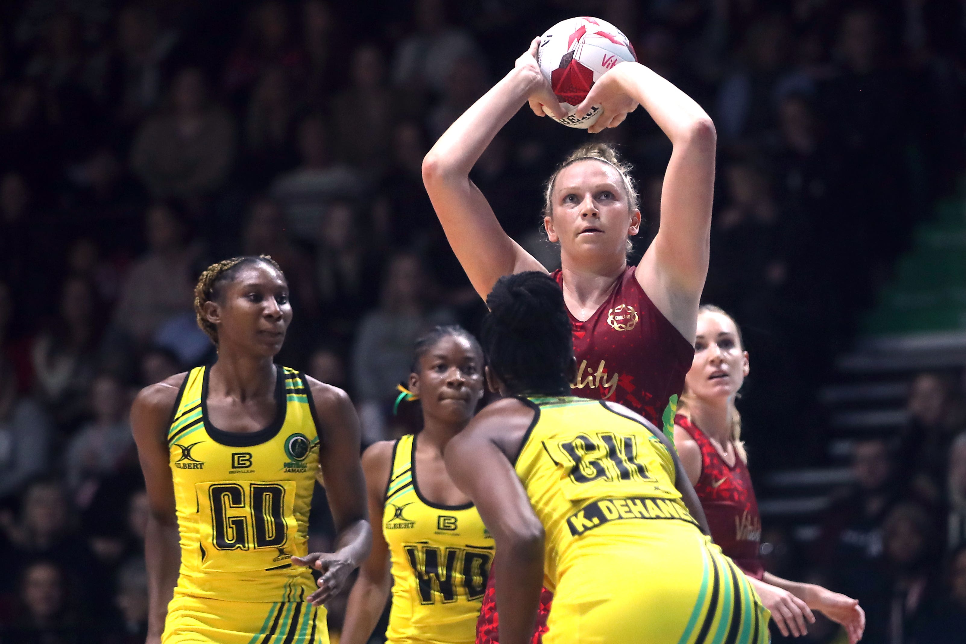 England beat Jamaica in their Vitality Netball International Series decider (Simon Marper/PA)