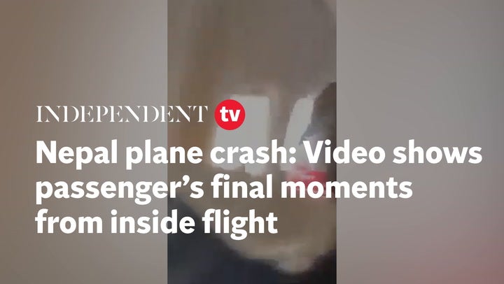 Nepal plane crash: Yeti Airlines passenger films final moments before crash