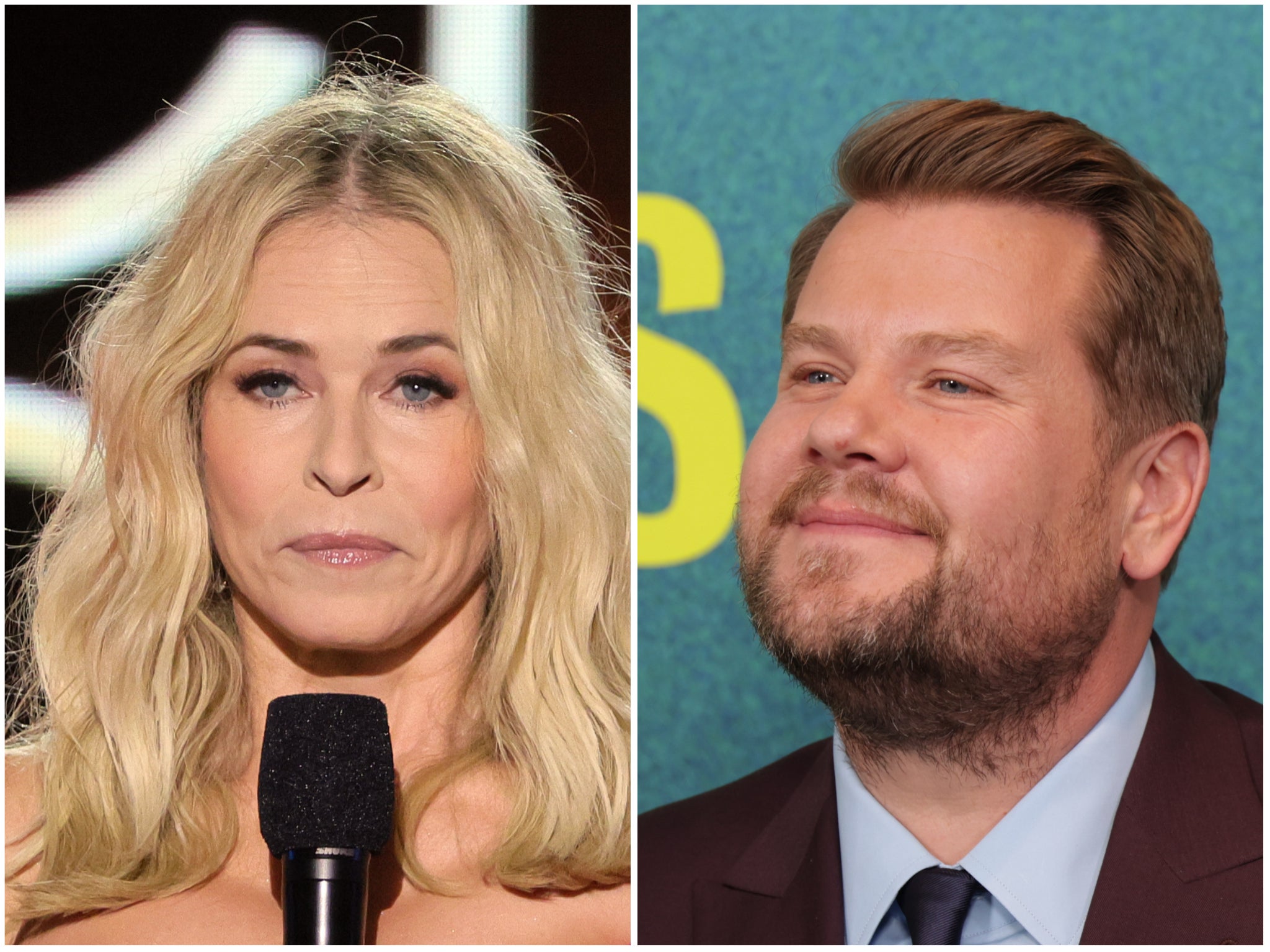 Chelsea Handler mocks James Corden and Ellen DeGeneres in no-holds-barred Critics Choice opening speech