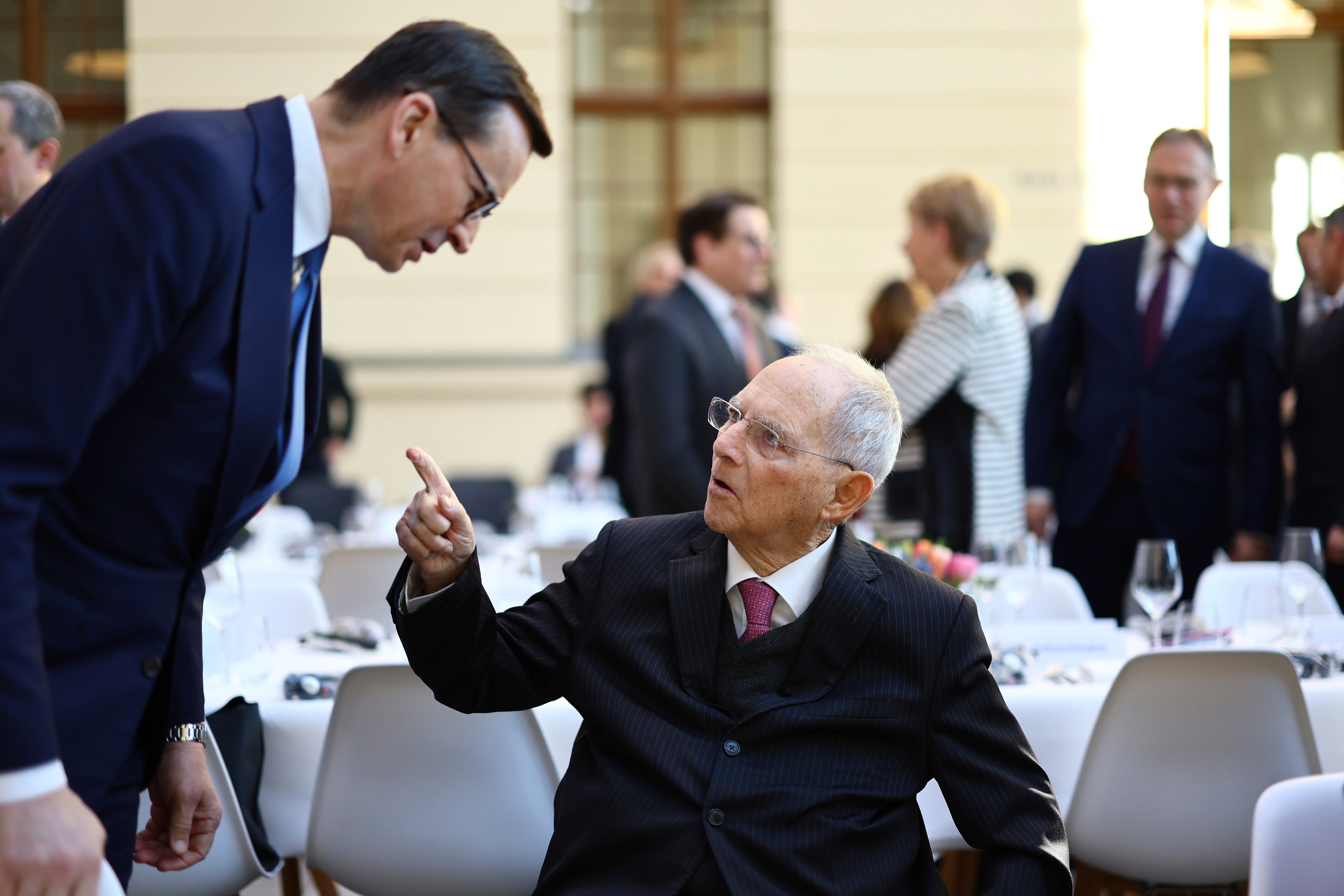 Germany Schaeuble Morawiecki