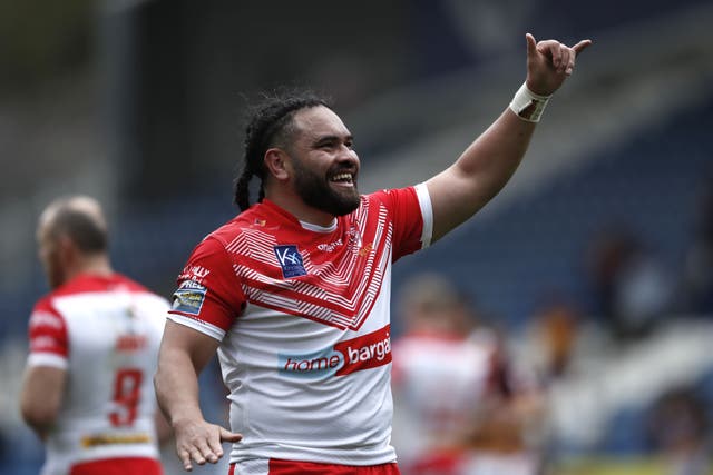 Konrad Hurrell faces an anxious build-up to St Helens’ World Cup Challenge in Australia (Will Matthews/PA)