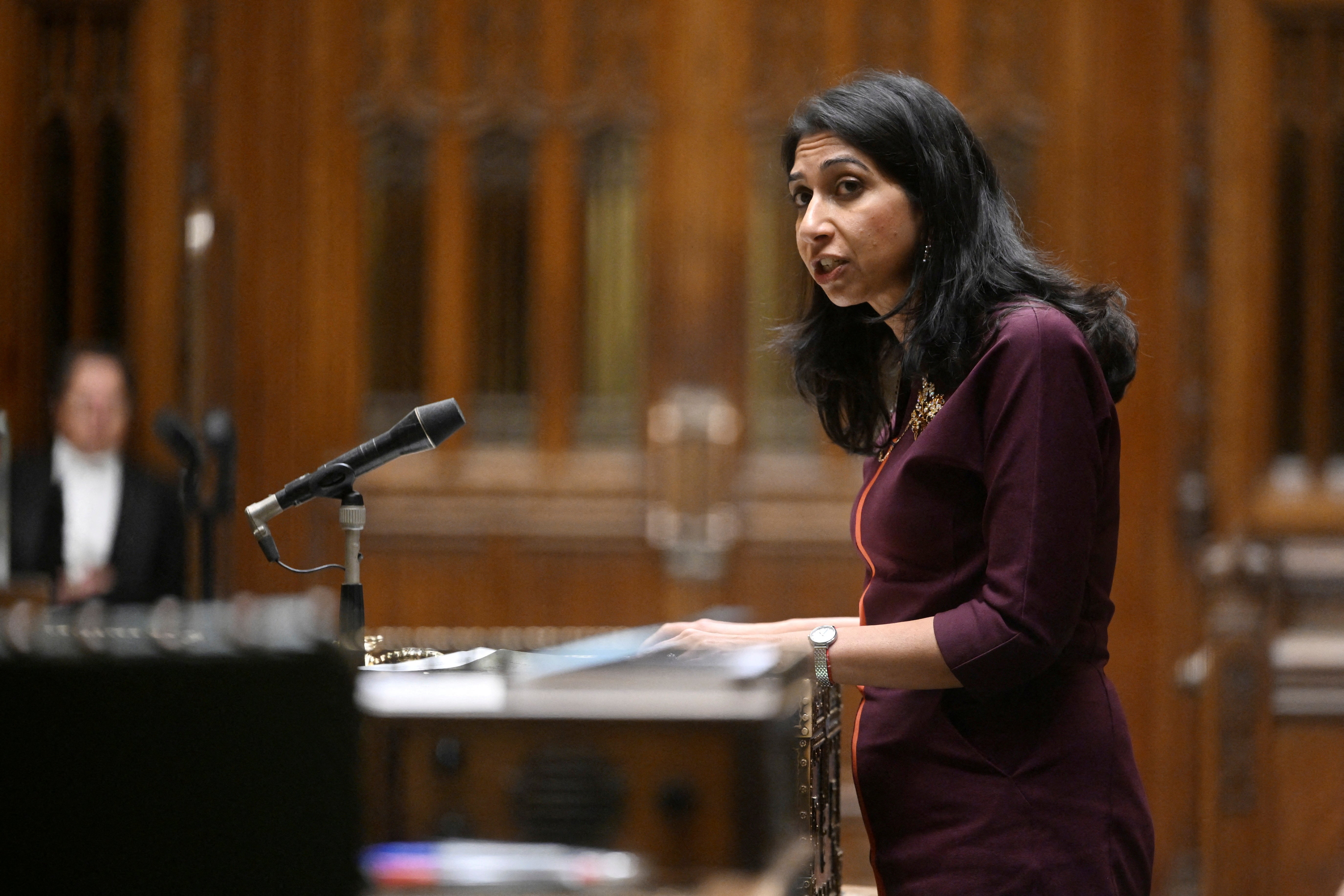 We filmed Suella Braverman being challenged by a Holocaust survivor – and we won’t take it down