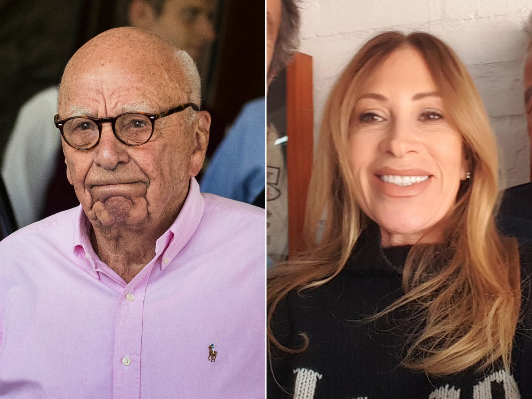 Rupert Murdoch and Ann Lesley Smith