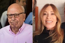 Rupert Murdoch spotted in Barbados with new girlfriend Ann-Lesley Smith
