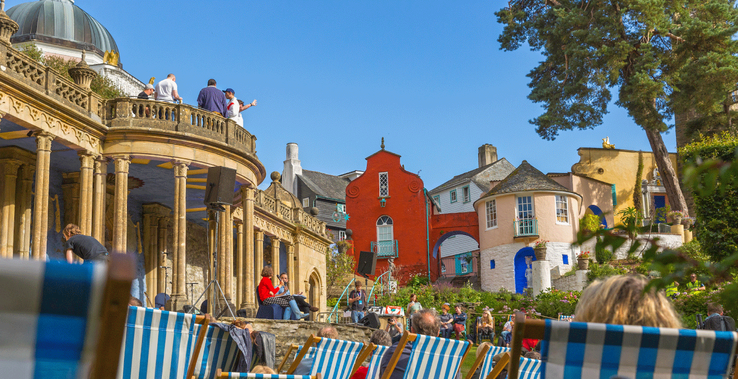 Book a trip to Portmeirion and save 40 per cent on train tickets