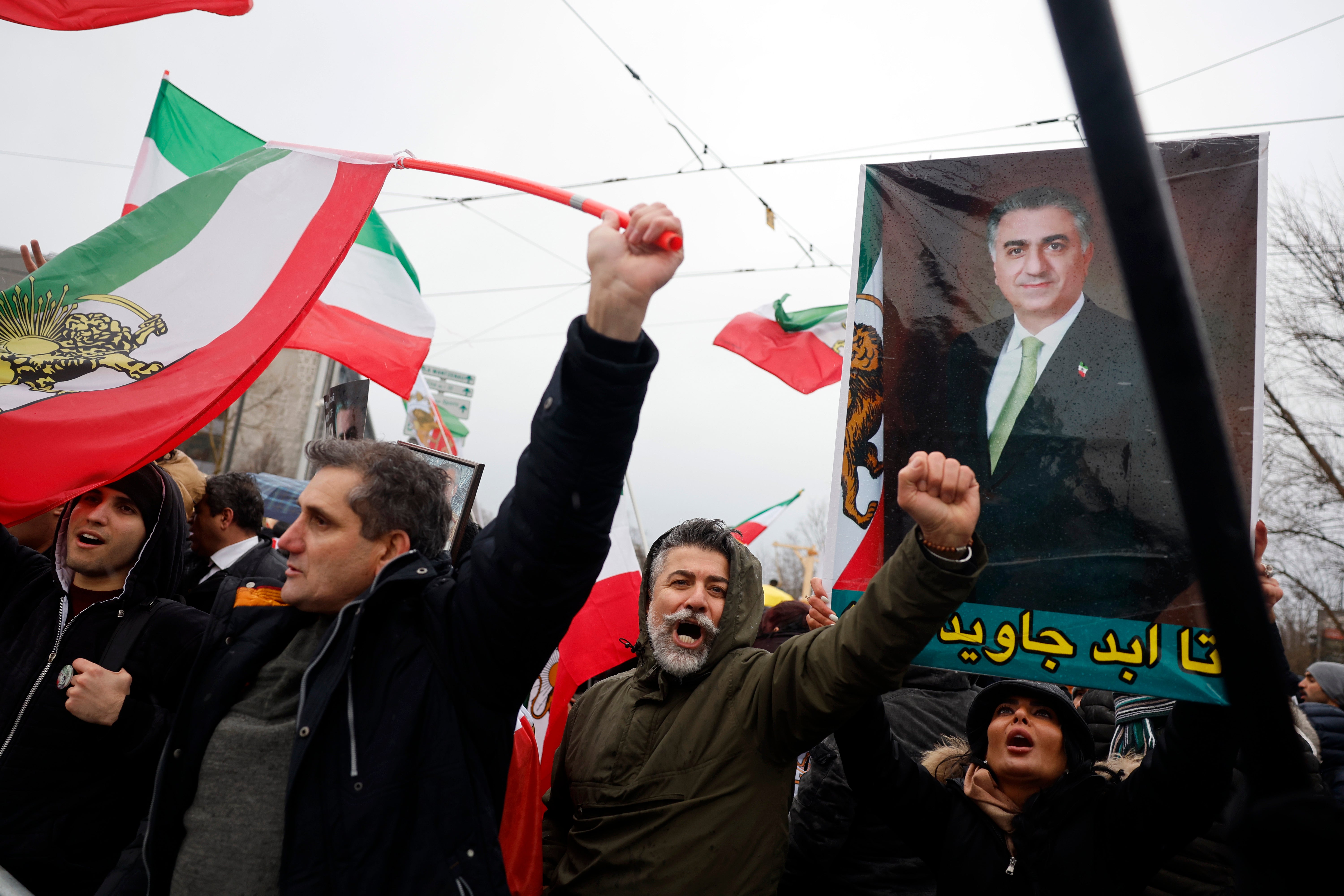 France Iran Protests