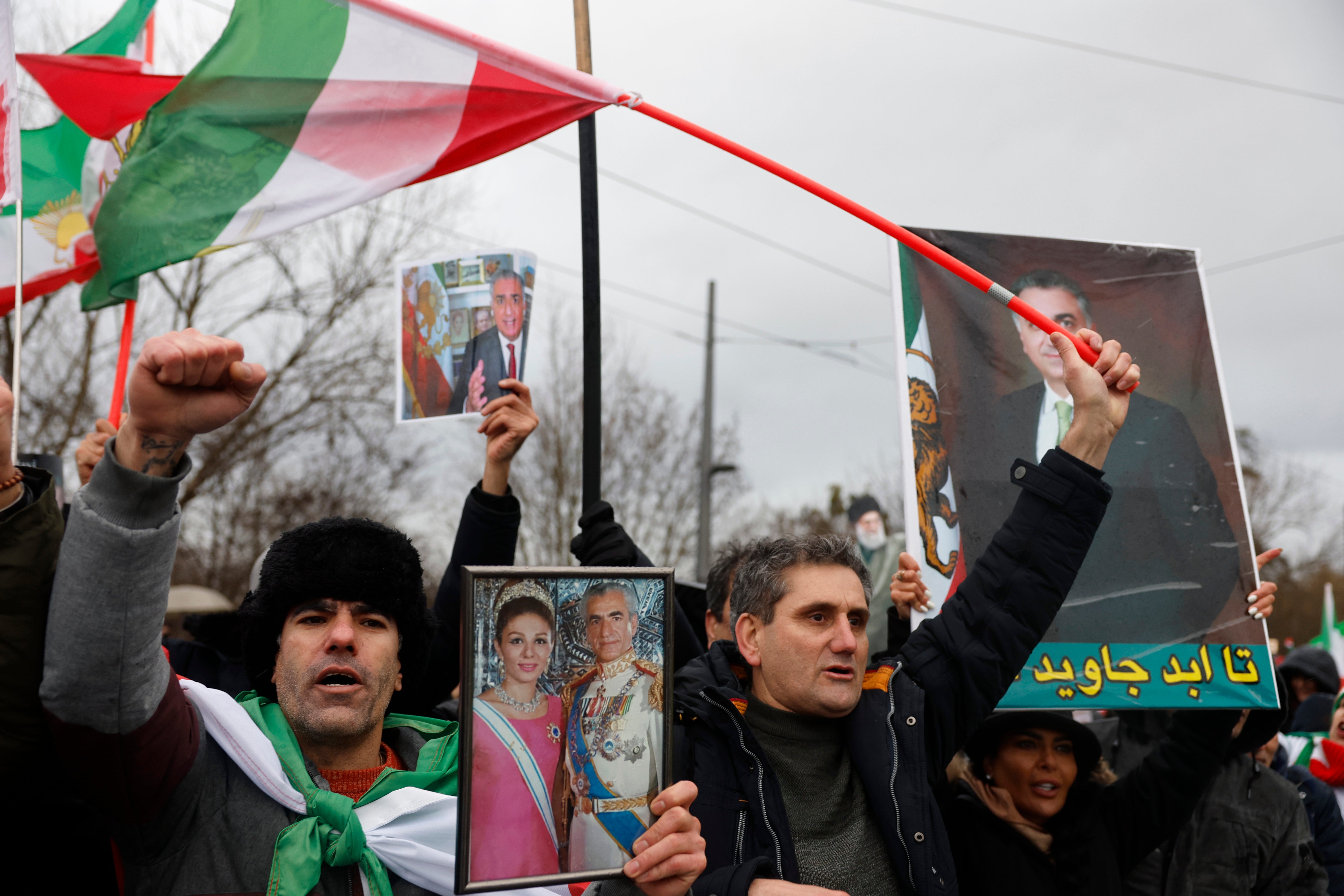 France Iran Protests