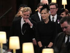 New royal on the block as Gabrielle Windsor stands in for Prince William at King Constantine’s funeral